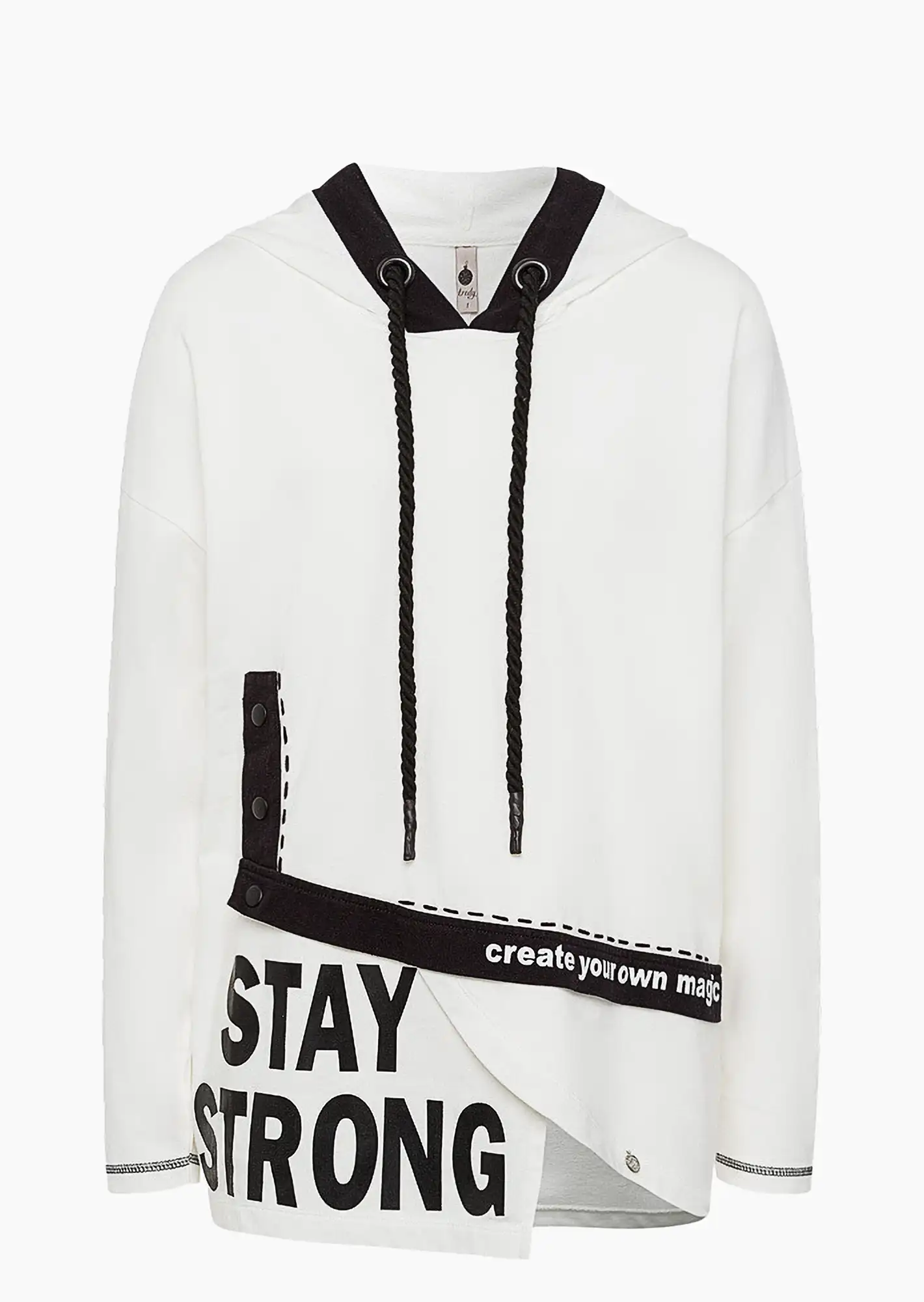 Sweatpullover 'Stay Strong', offwhite