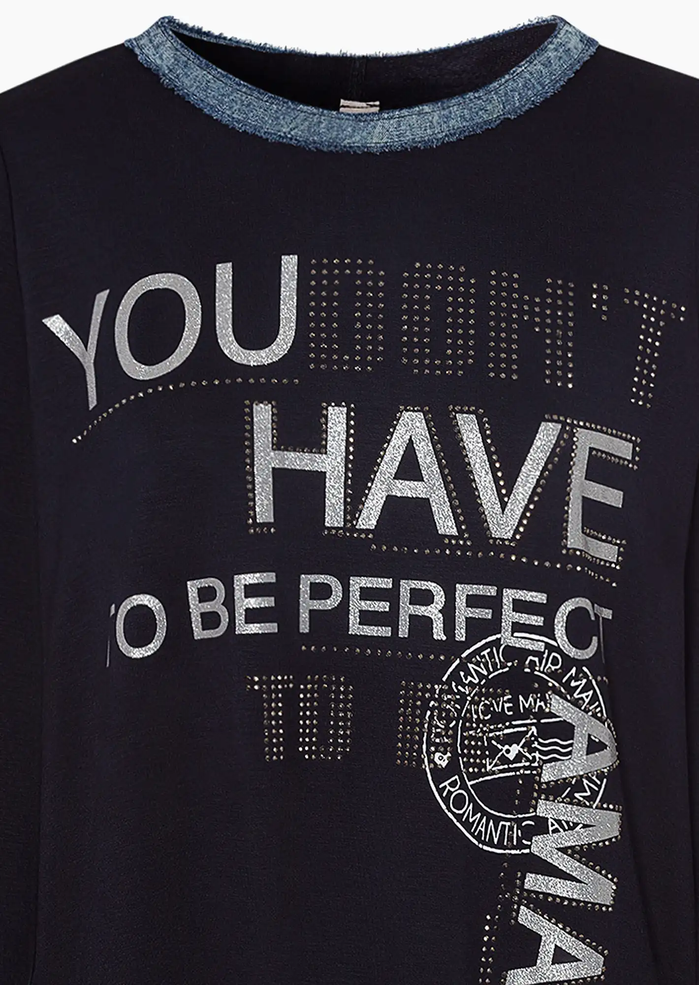 Sweatshirt 'Amazing', navy