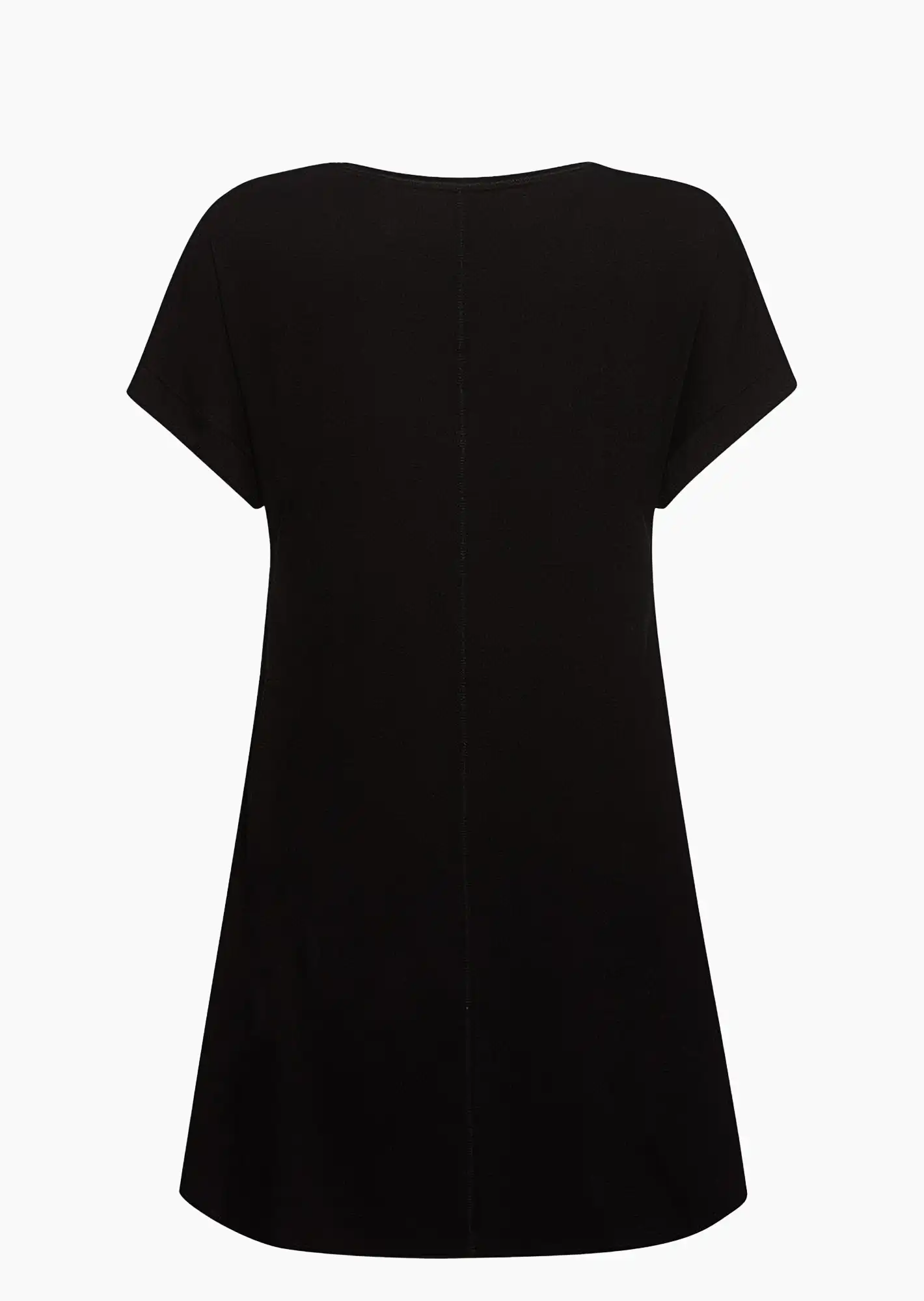 Shirt mit Spitze, schwarz
