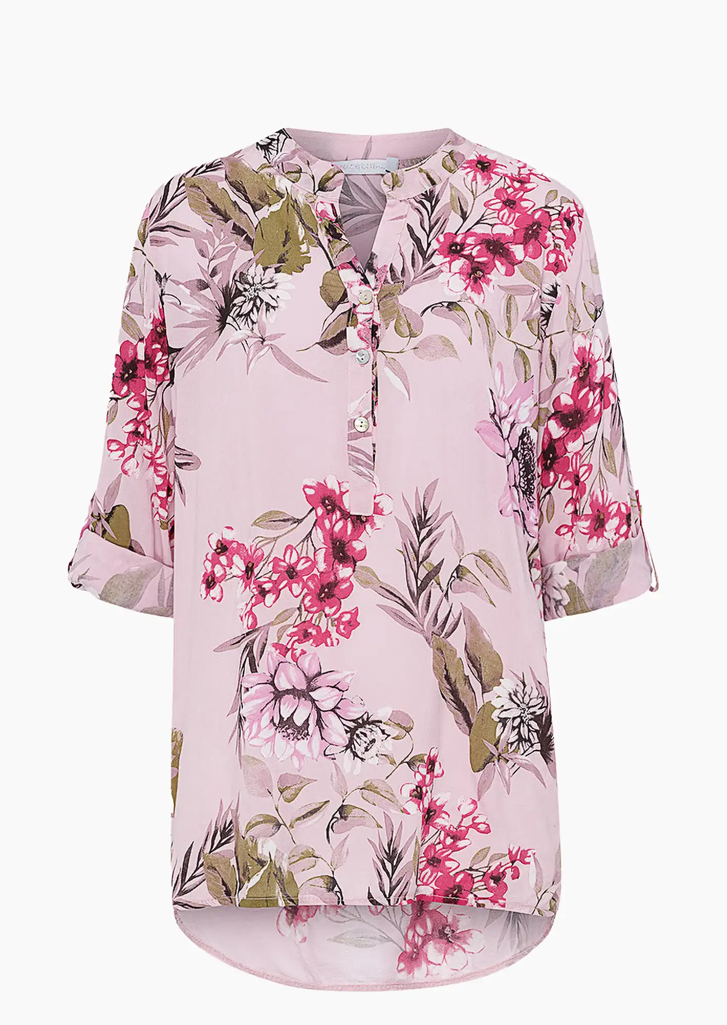 Bluse 'Blüten', mandelblüte