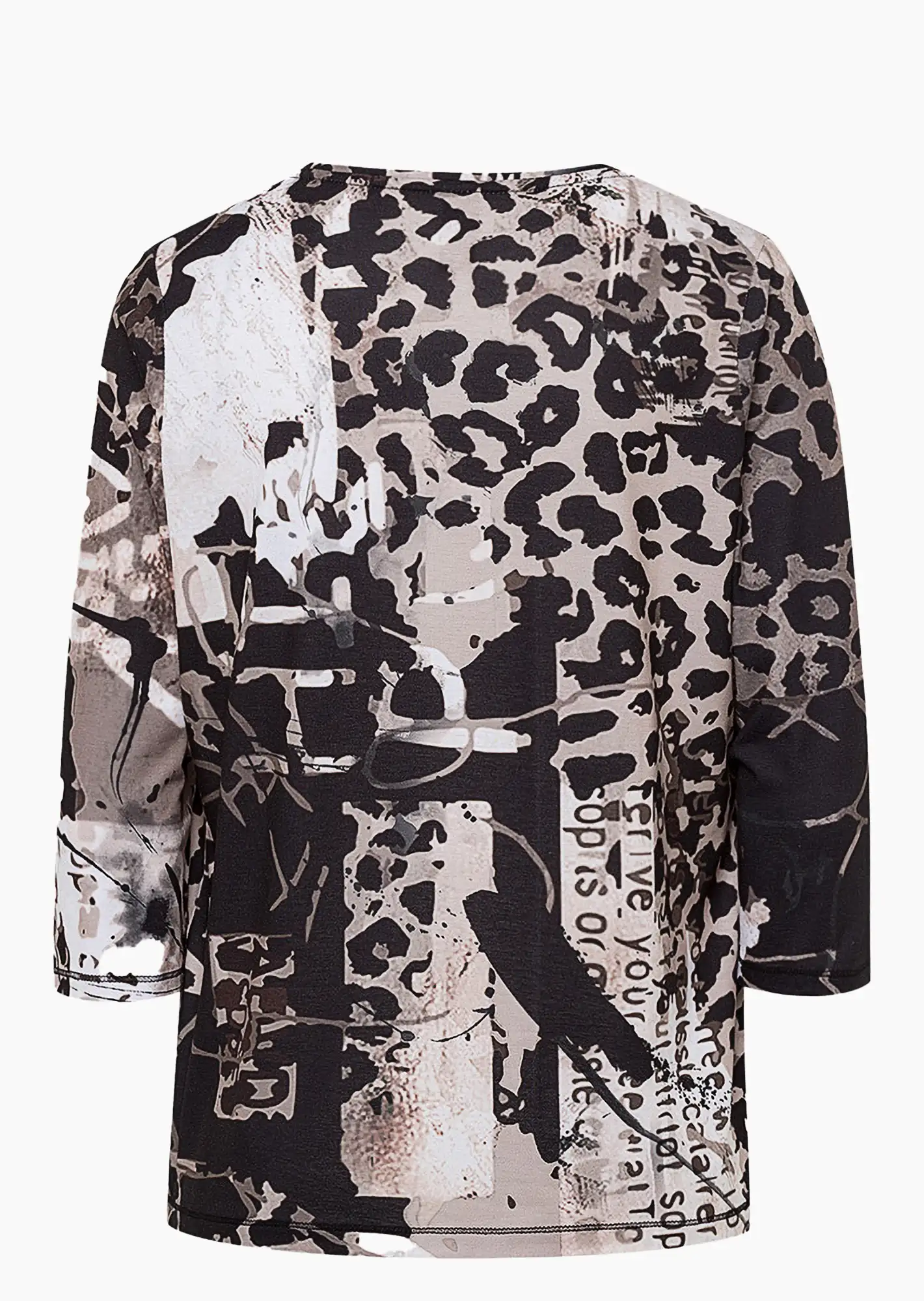 Langarmshirt 'Different', kitt