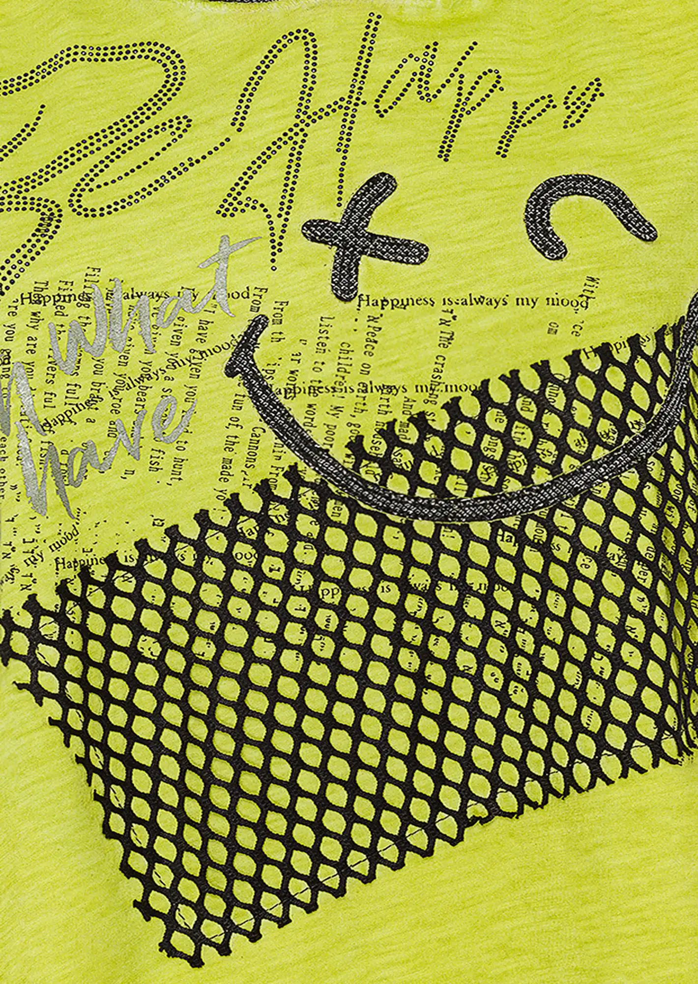 Shirt 'Happy', juicy flash