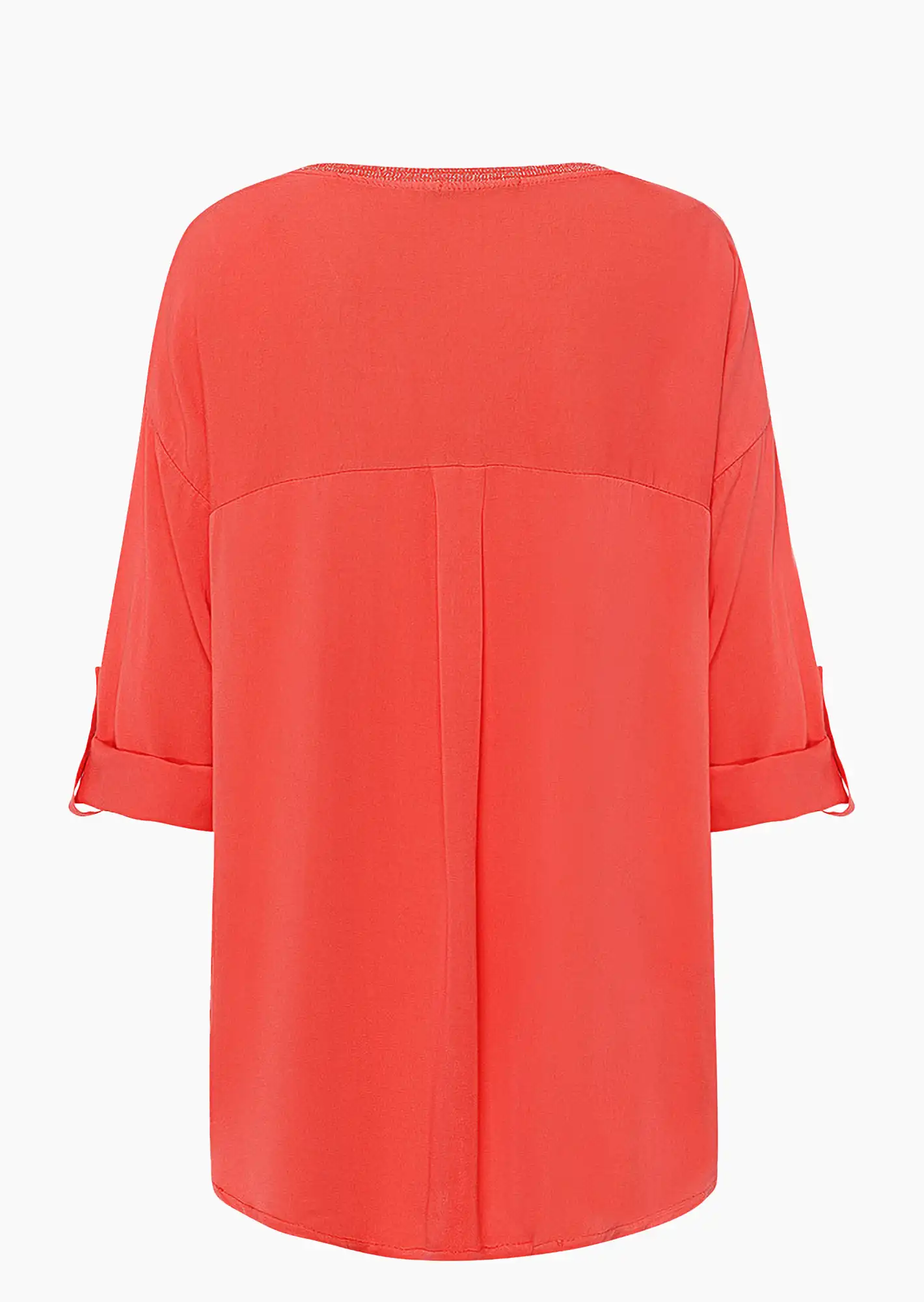 Bluse 'Love', koralle
