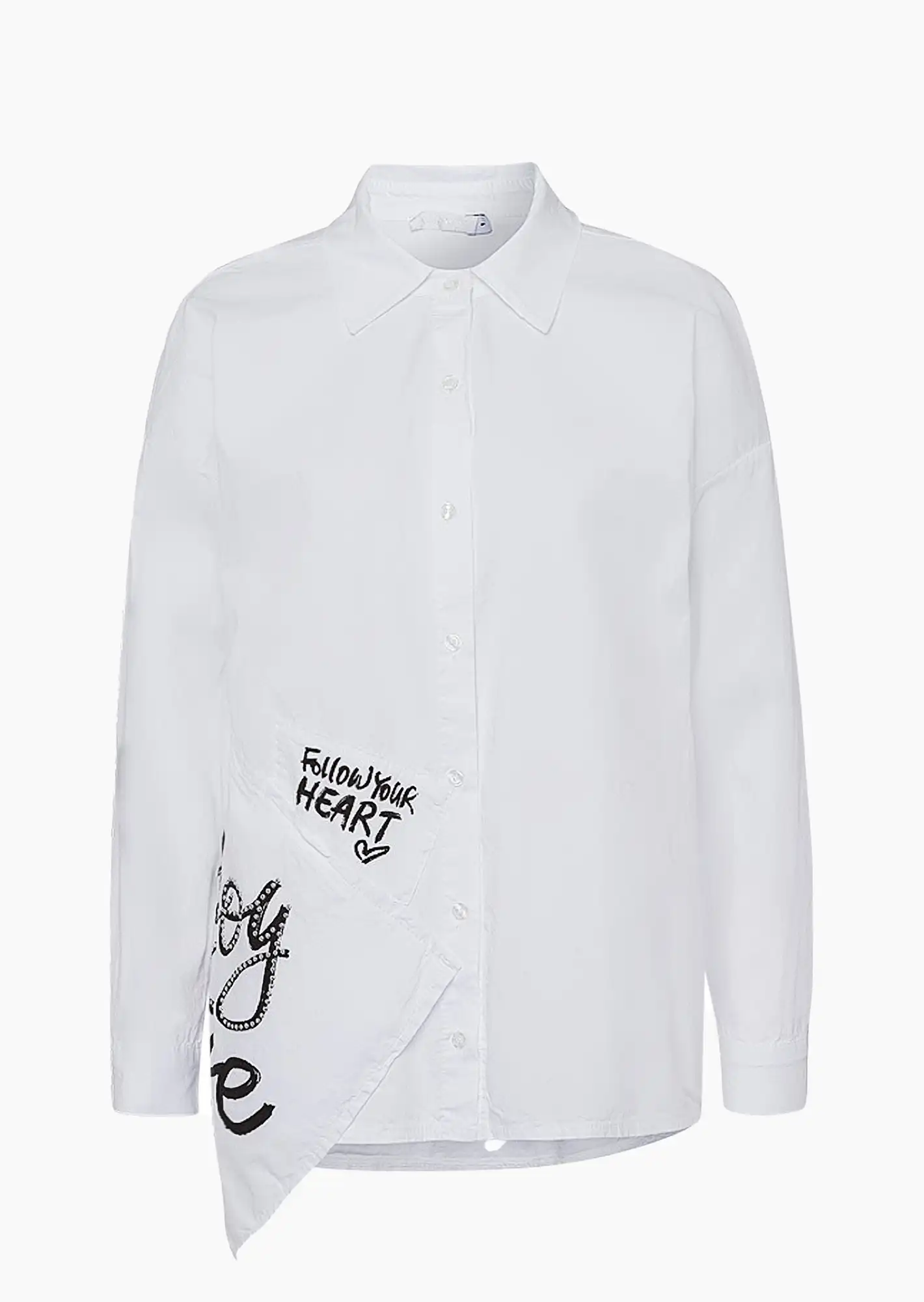 Bluse 'Enjoy', weiß