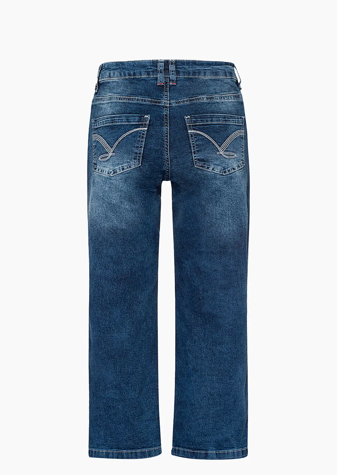 Wide Leg Jeans, blue denim