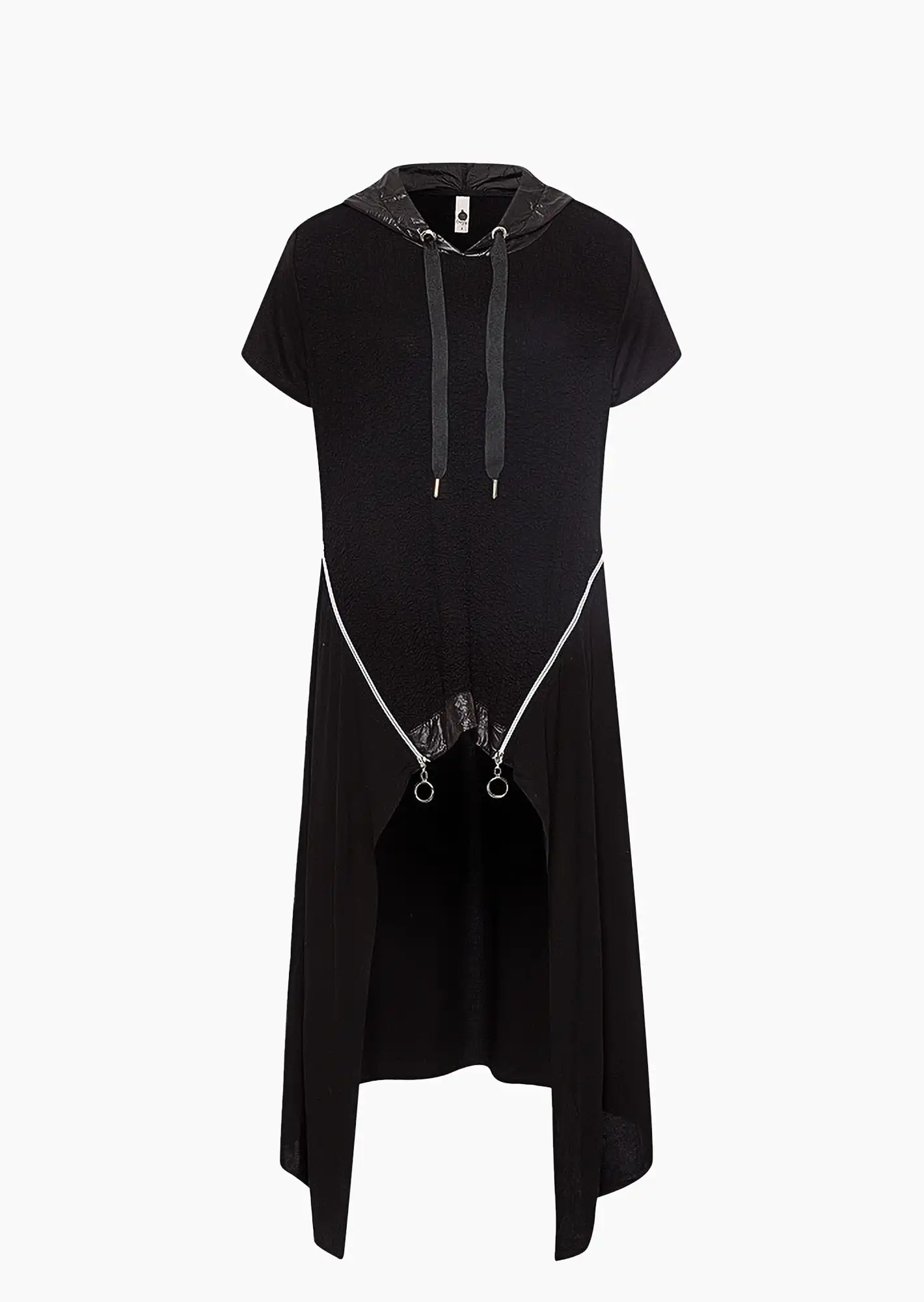 Shirt 'Vokuhila', schwarz
