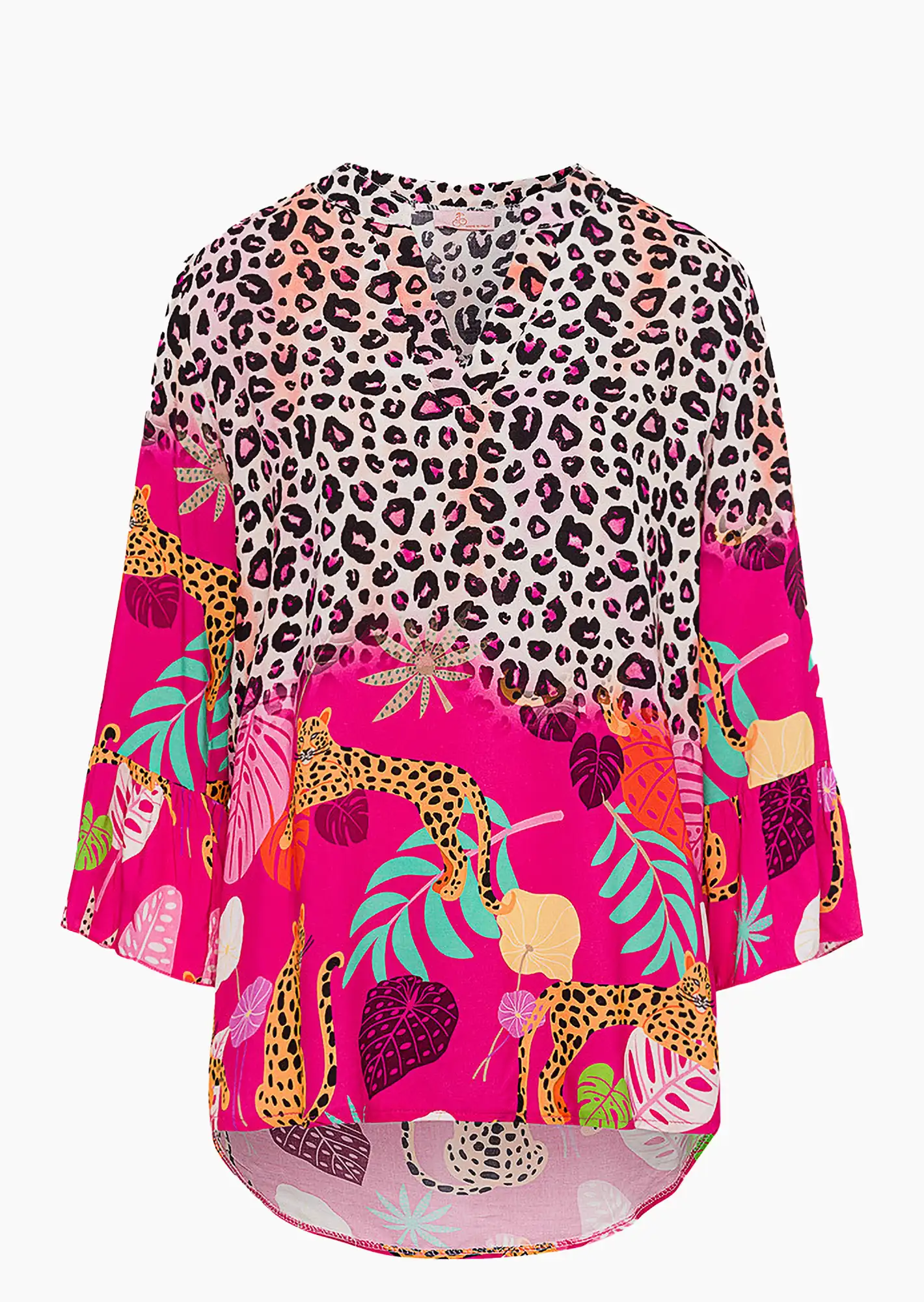 Bluse 'Leo', very berry