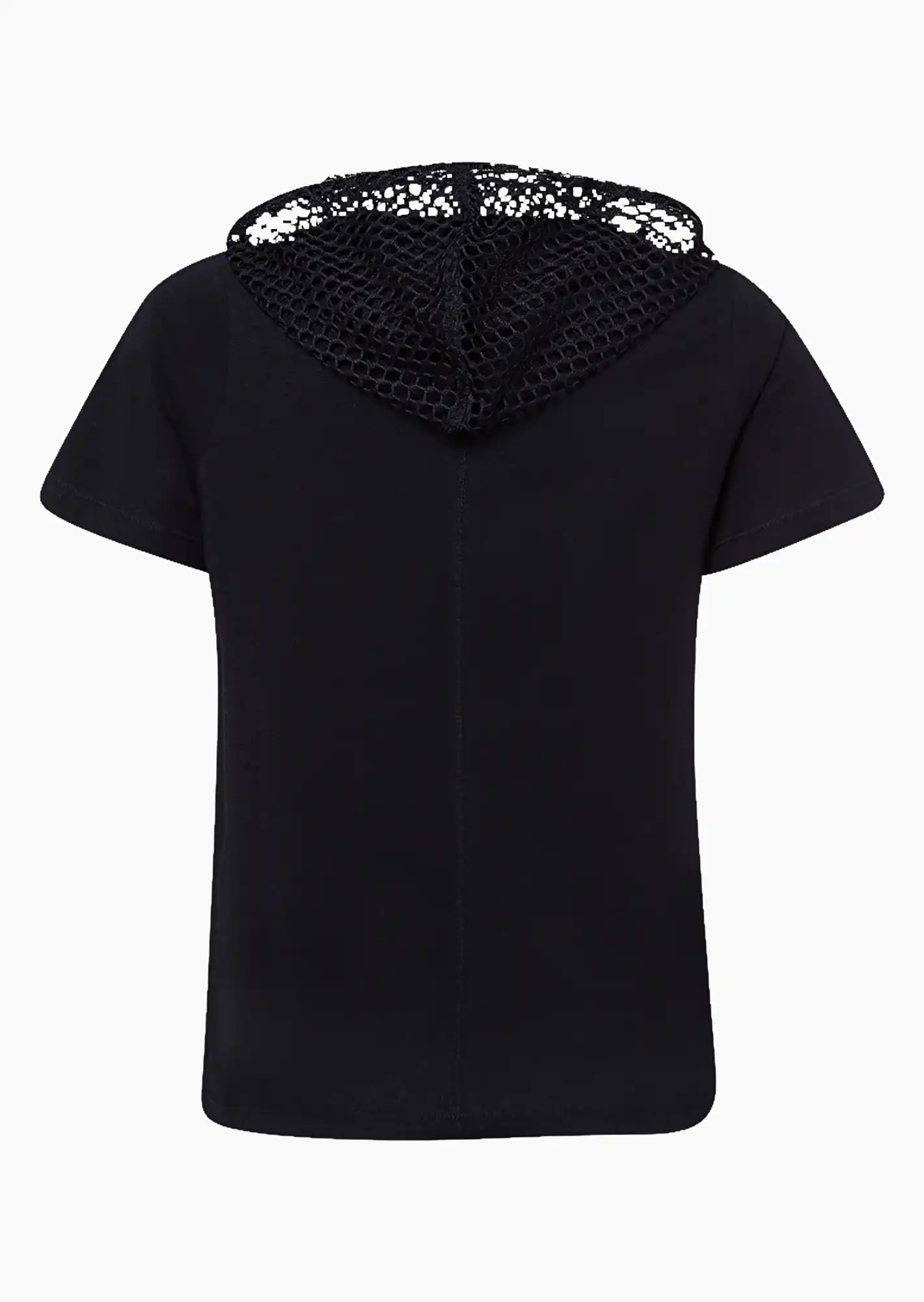 Shirt mit Mesh, navy