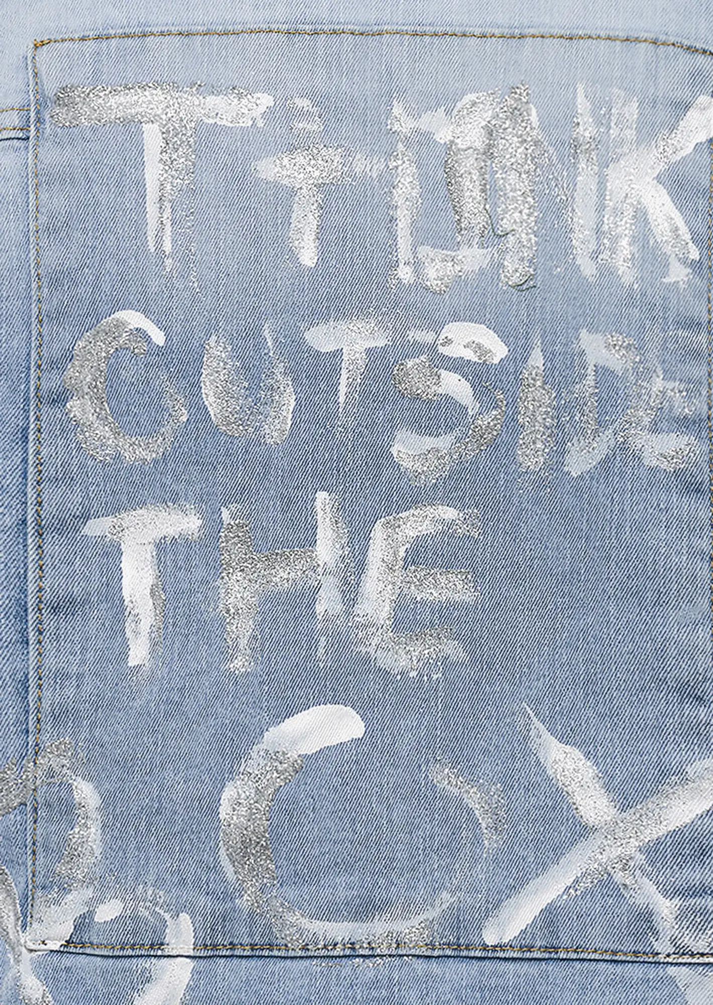 Jeansjacke 'Outside', light blue denim
