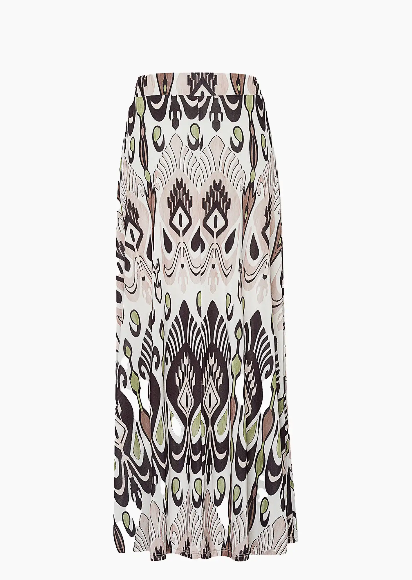 Rock gemustert, khaki