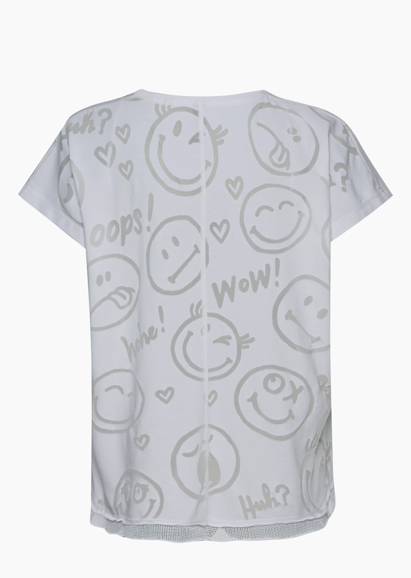 Shirt 'WOW!', weiß