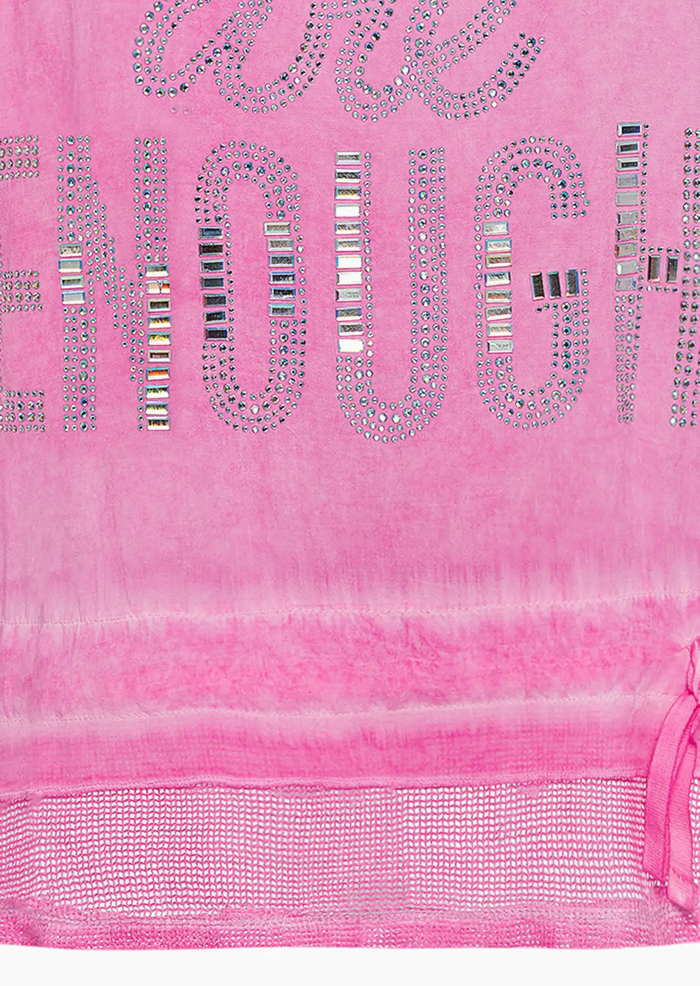 Shirt  'You are enough', pink fluro