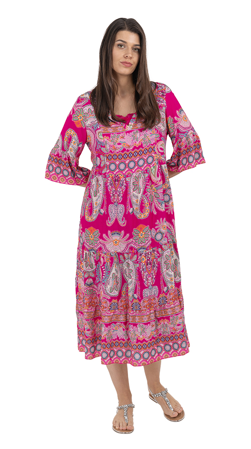 Kleid in very berry