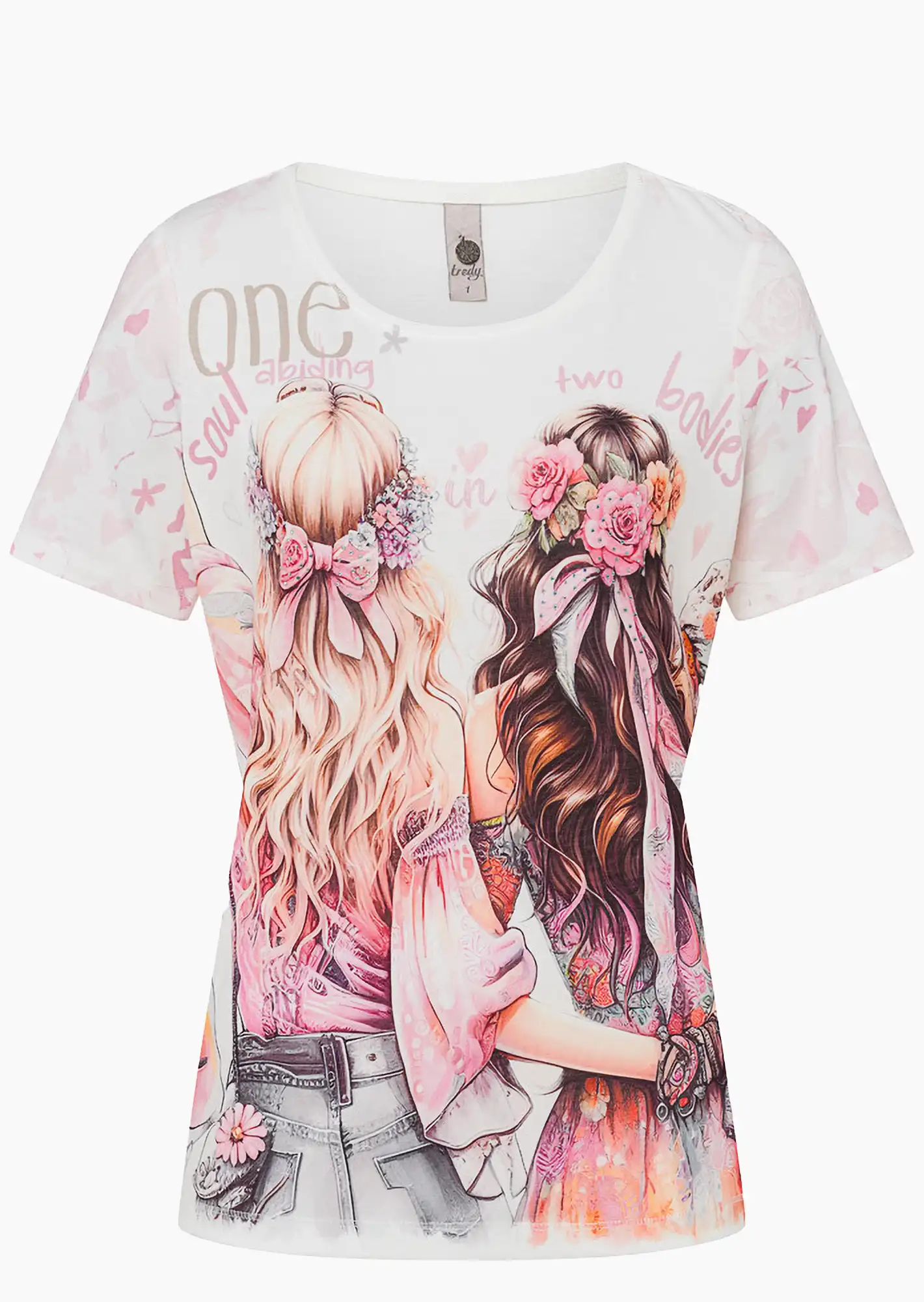 Shirt 'One soul', offwhite