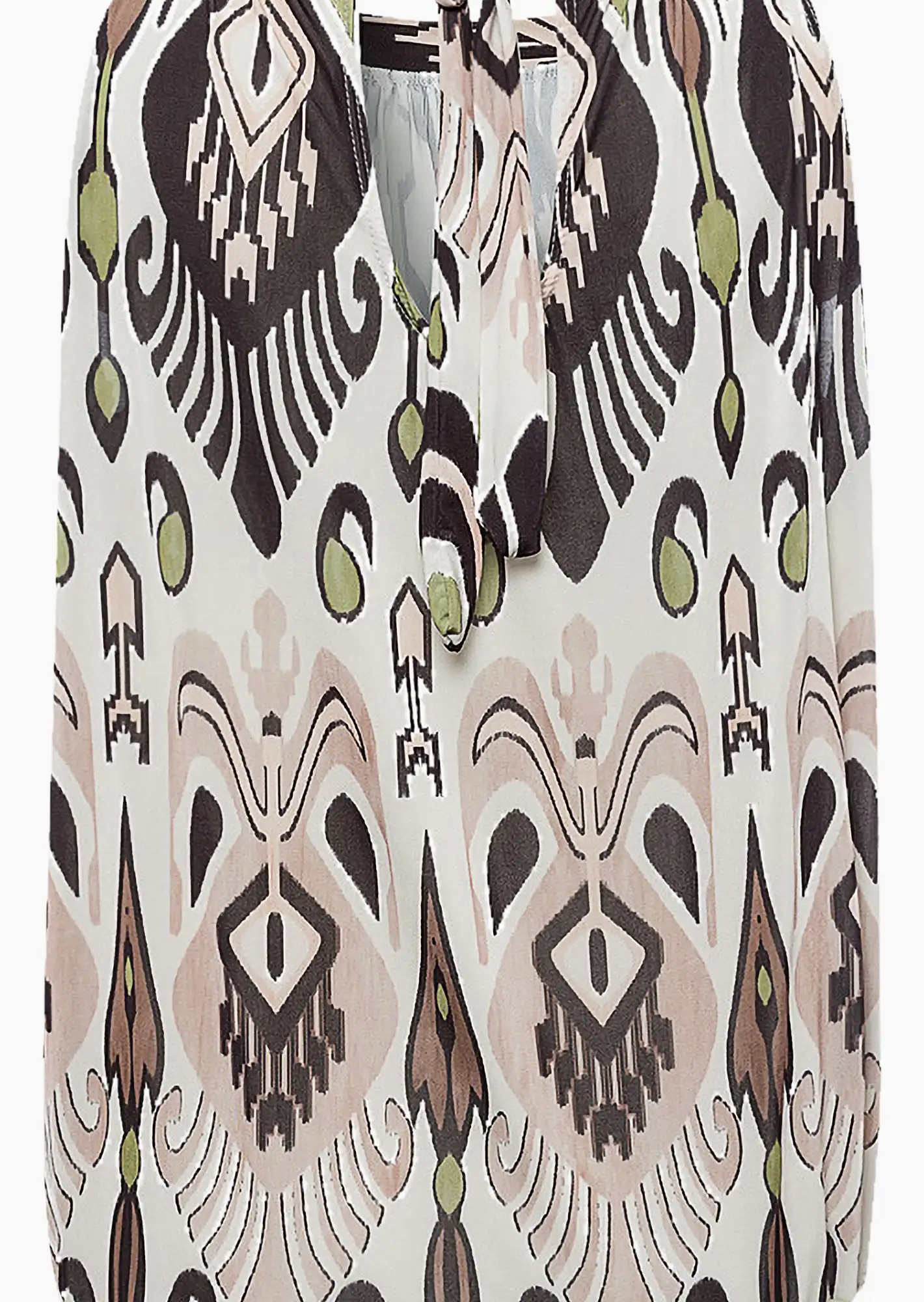 Neckholdertop, khaki