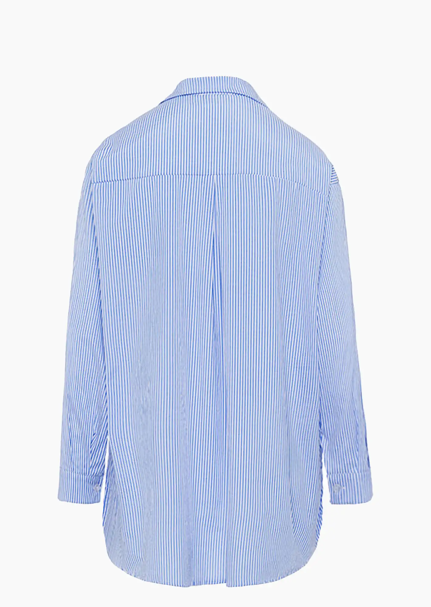 Bluse 'Amore', blau-weiß