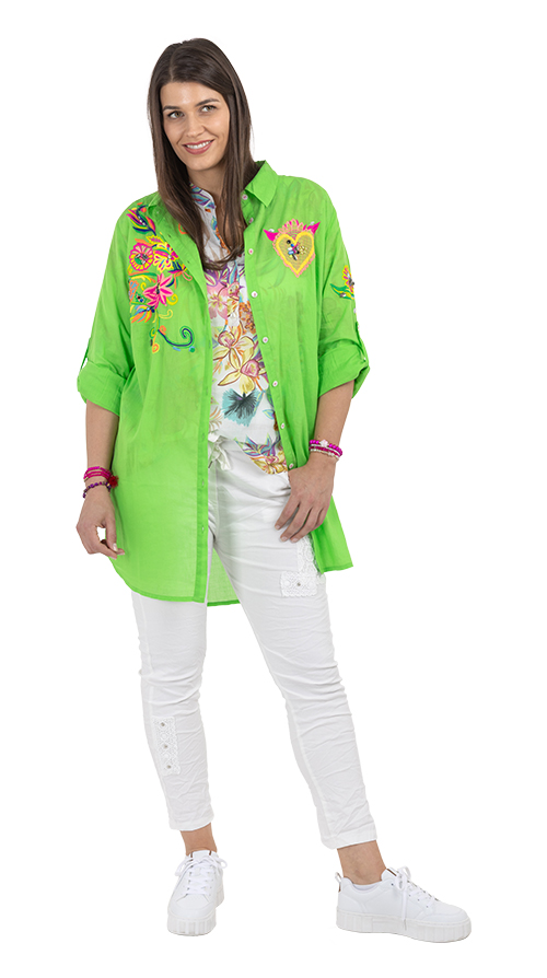 Wunderschöne Bluse mit Highlights