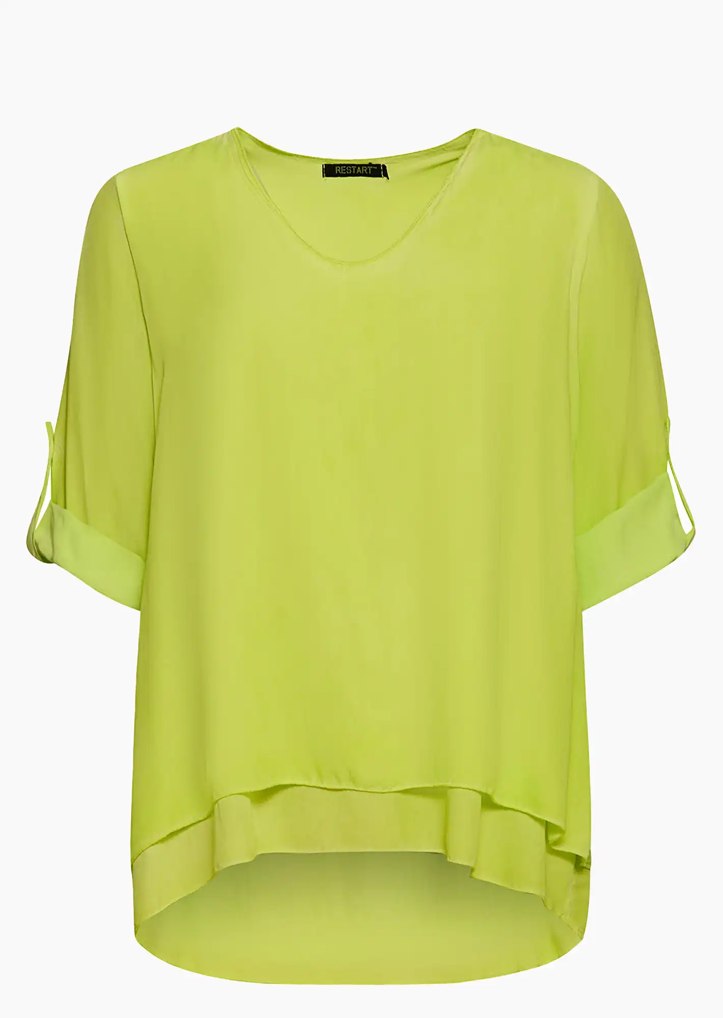 leicht fließende Bluse, juicy flash