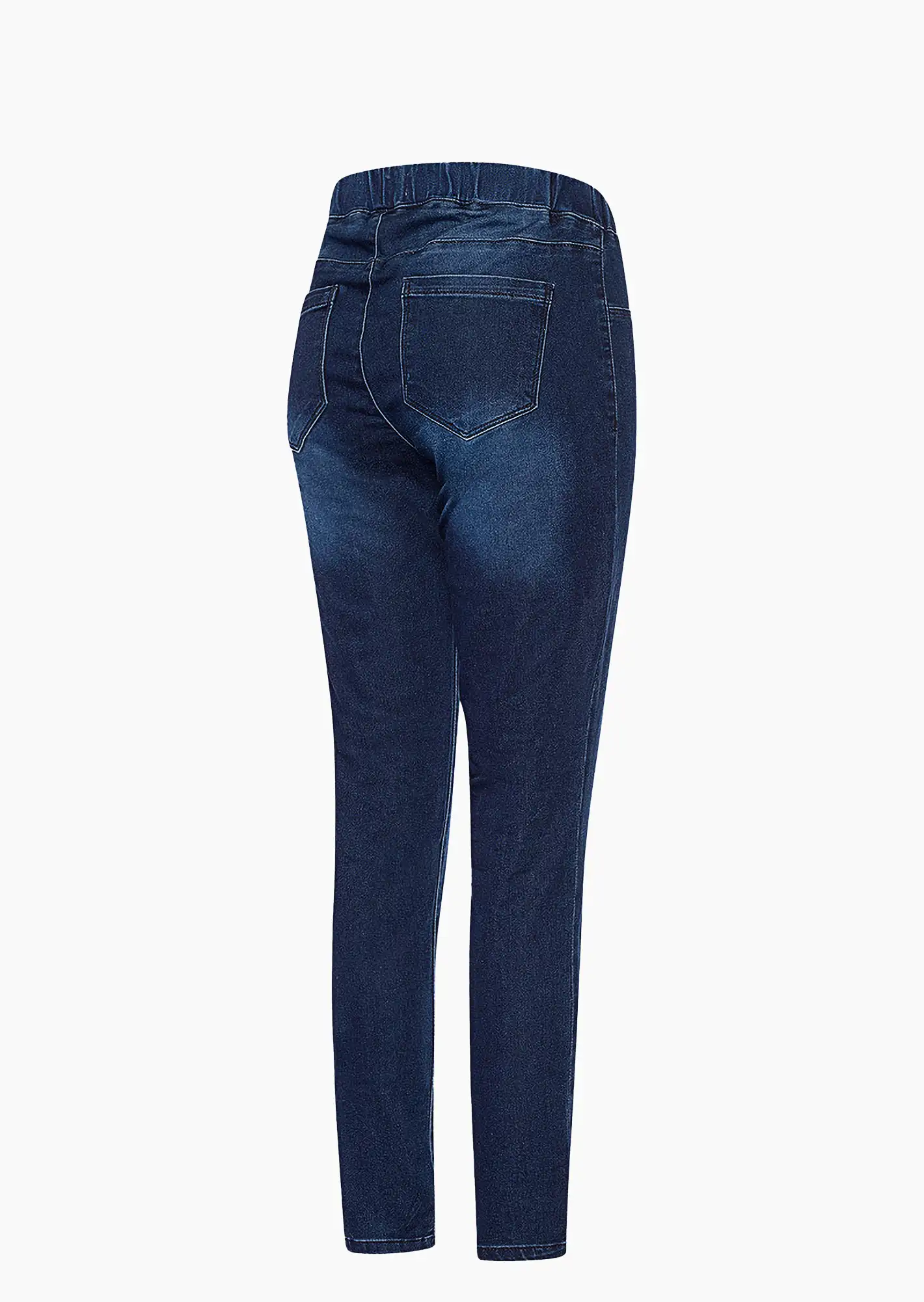Jeggings mit Ziersteinen, dark blue denim