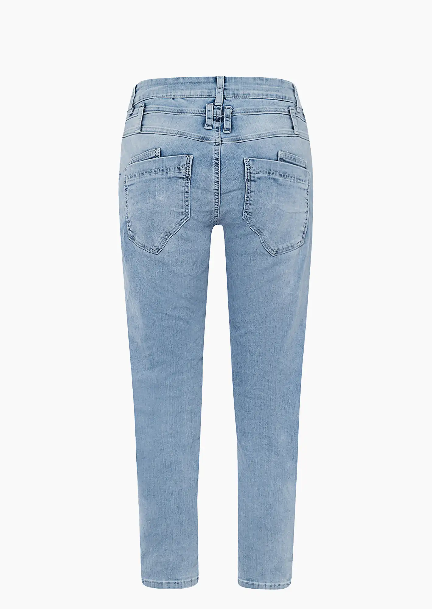 Jeans 'Light' kurz, light blue denim