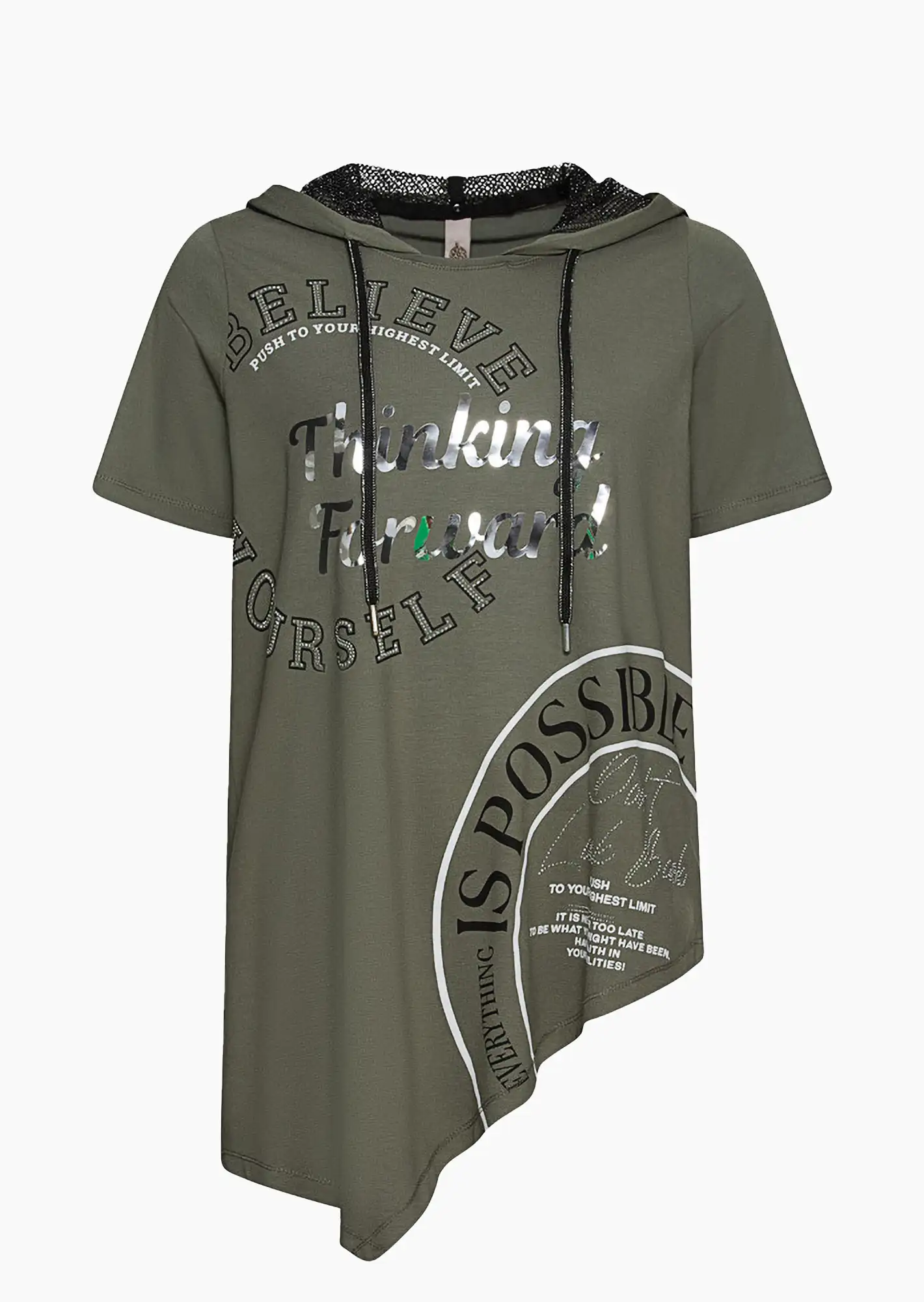 Shirt 'Thinking', khaki