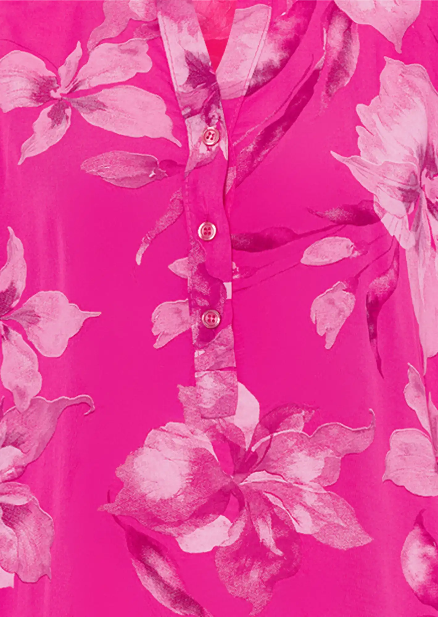 Bluse im Alloverprint, very berry
