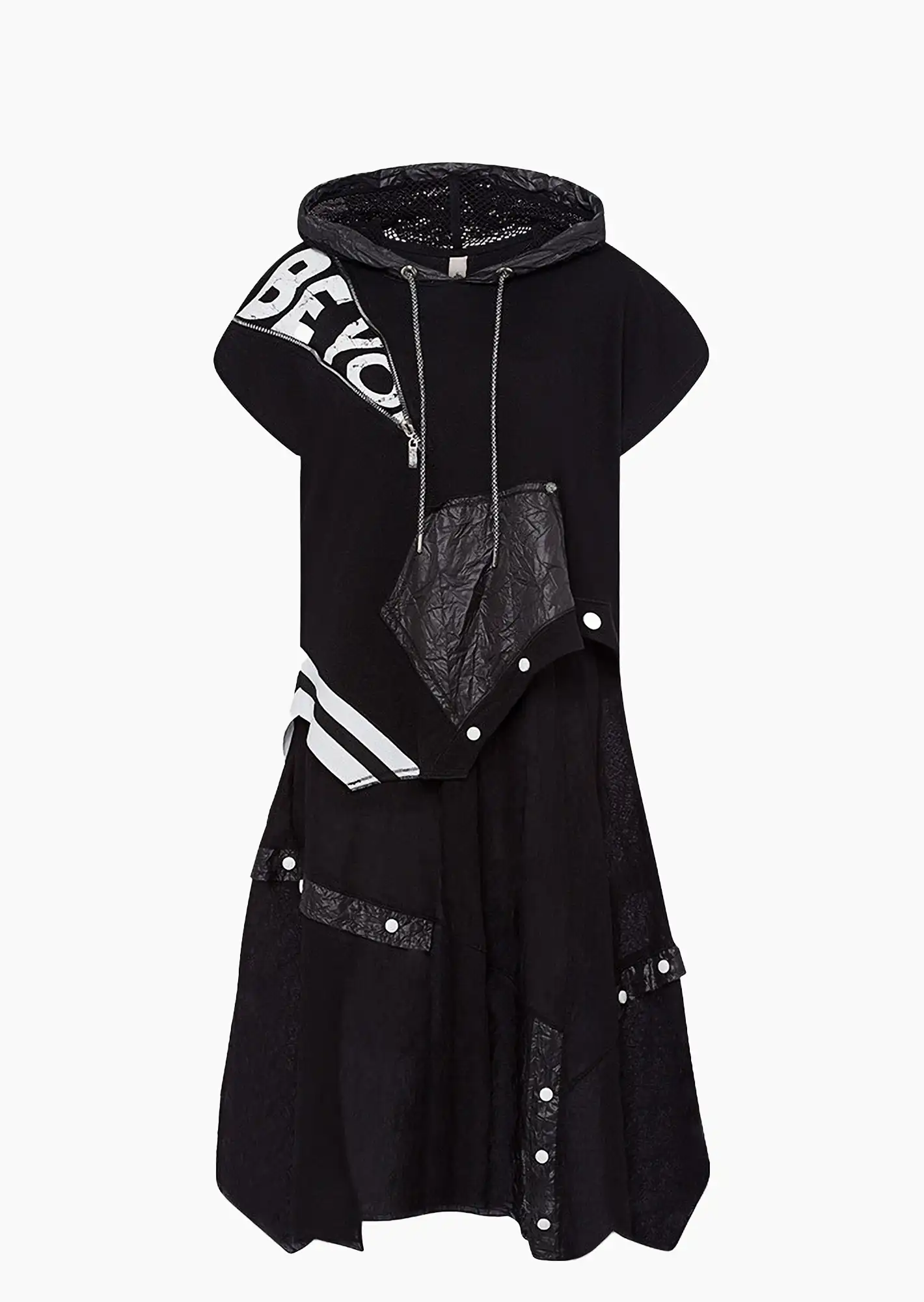 Kleid 2 in 1 'Be you', schwarz
