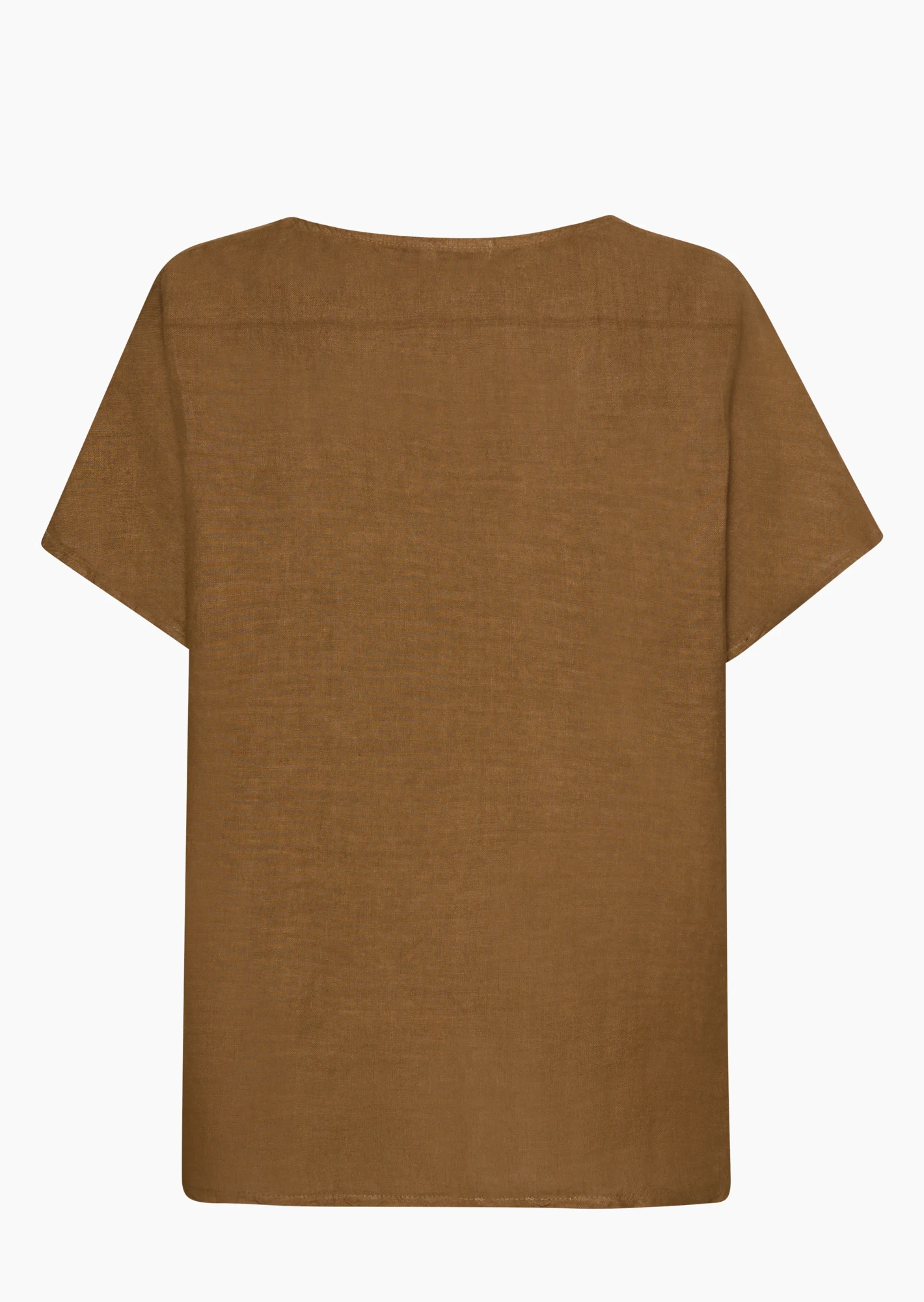 Bluse Leinen, cappuccino
