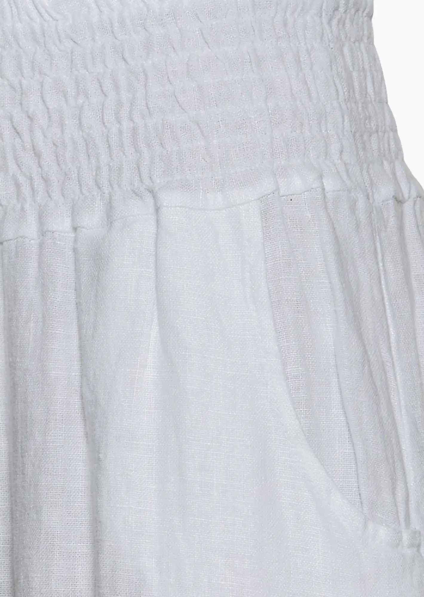 Leinenhose,weiß