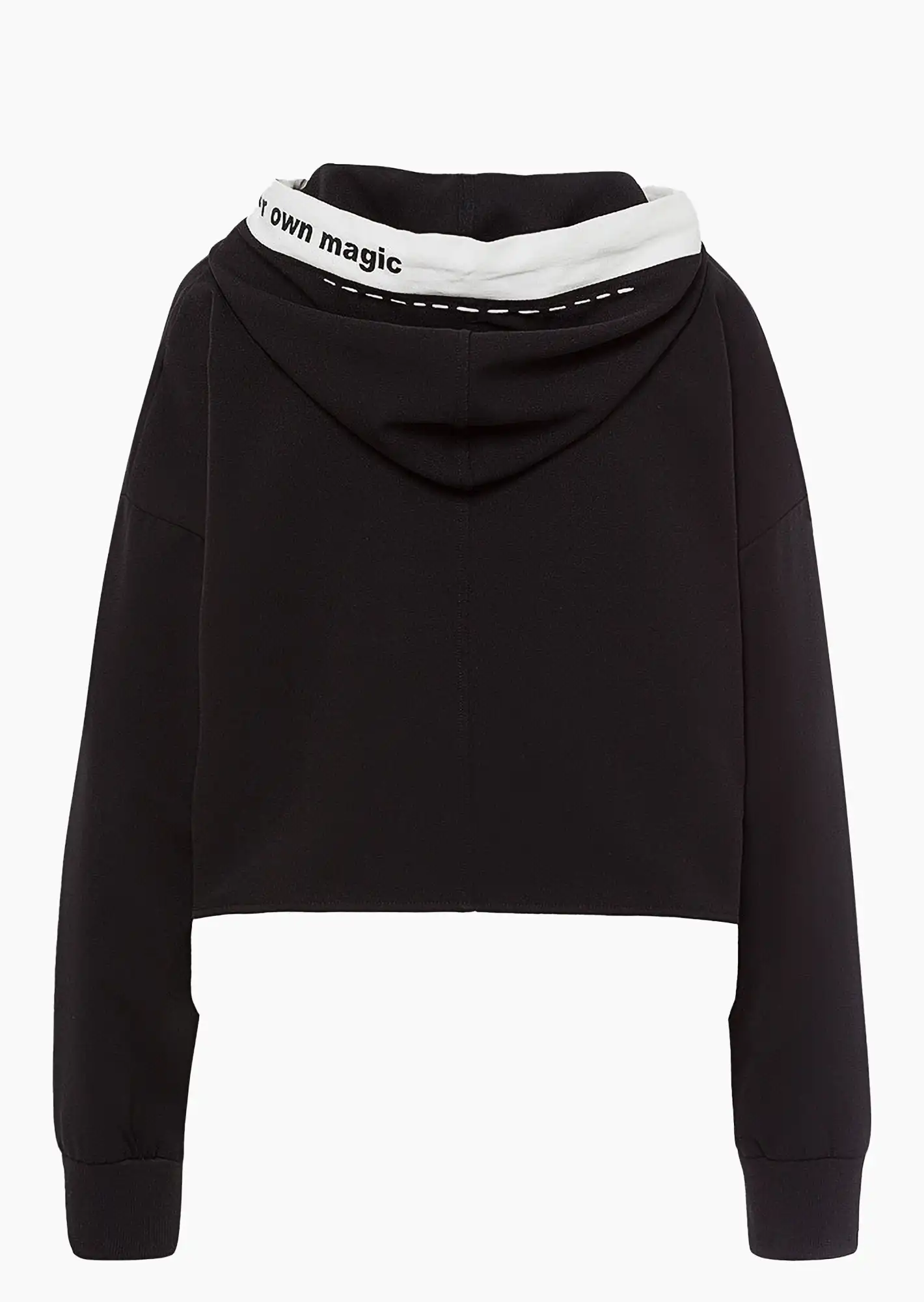 Jacke 'Stay strong', schwarz