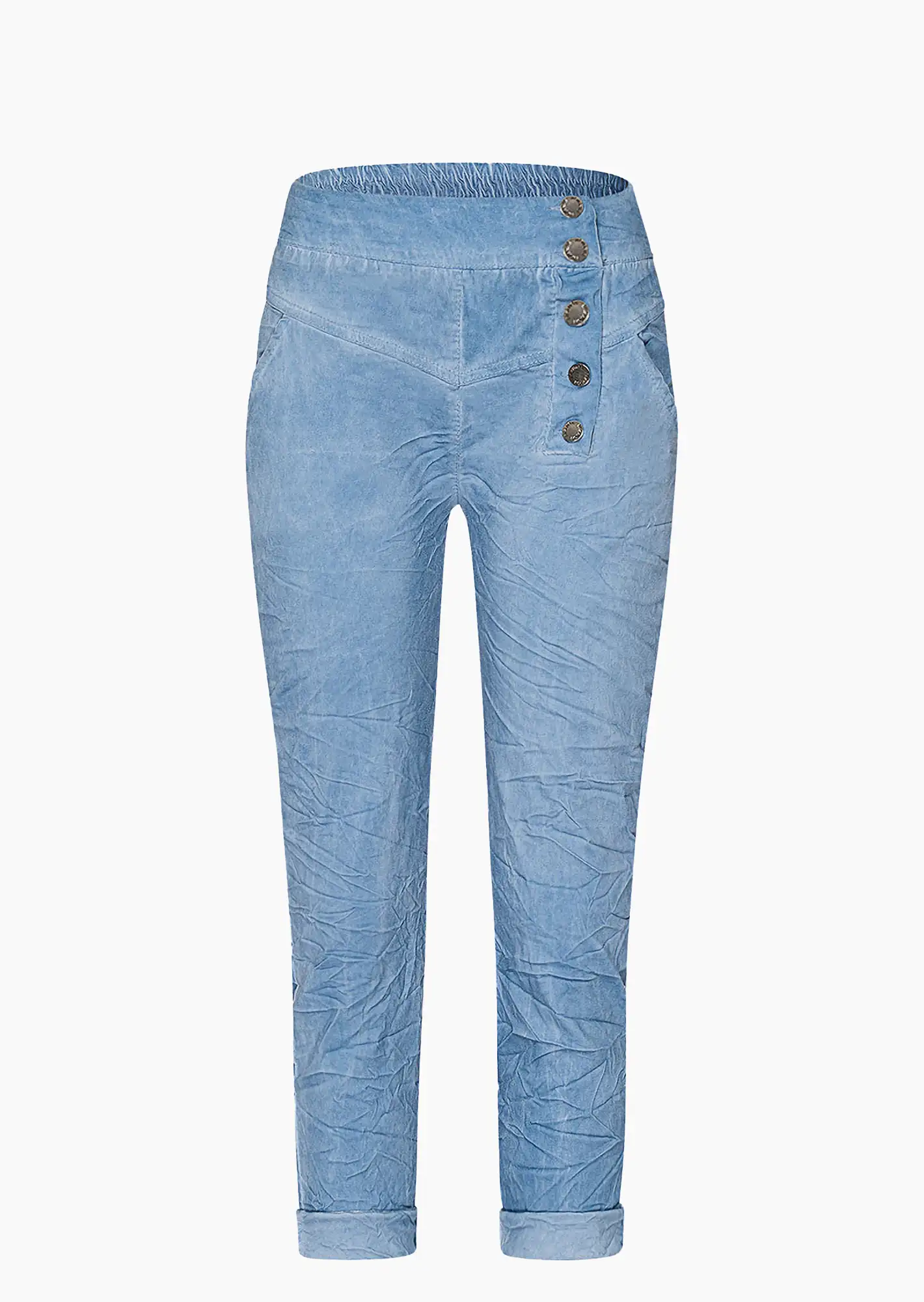 Joggpants mit Knöpfen, blue