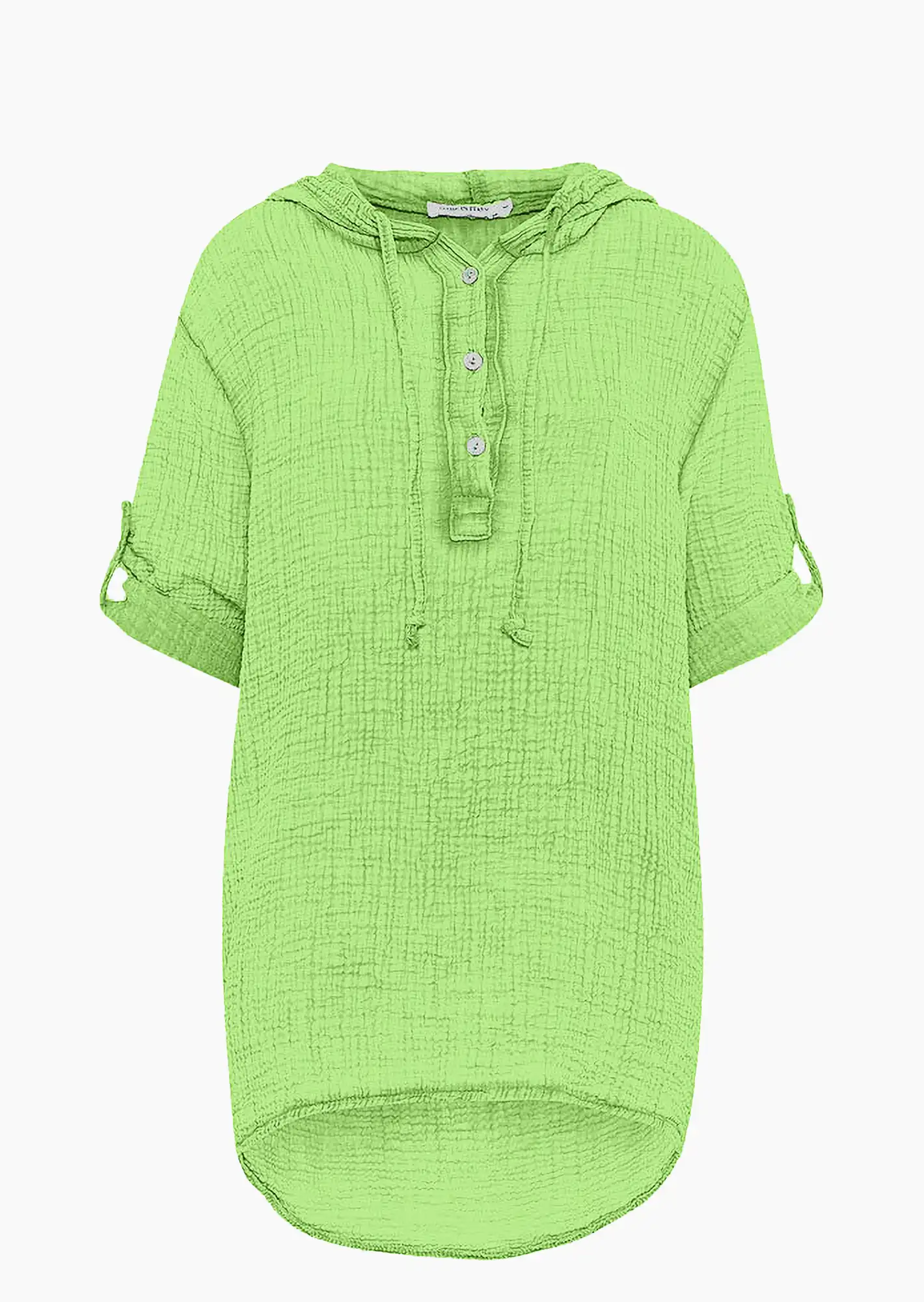 Musselin-Bluse, apfel
