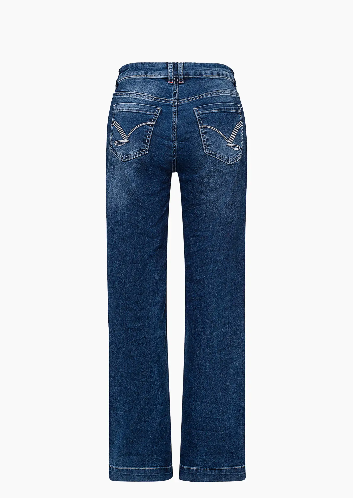Wide Leg Jeans, blue denim