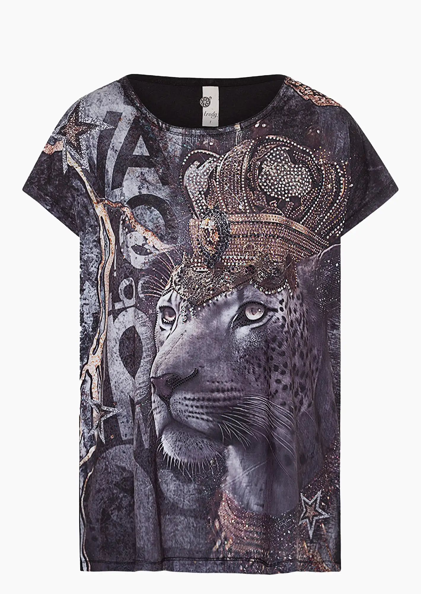 Shirt 'König', schwarz