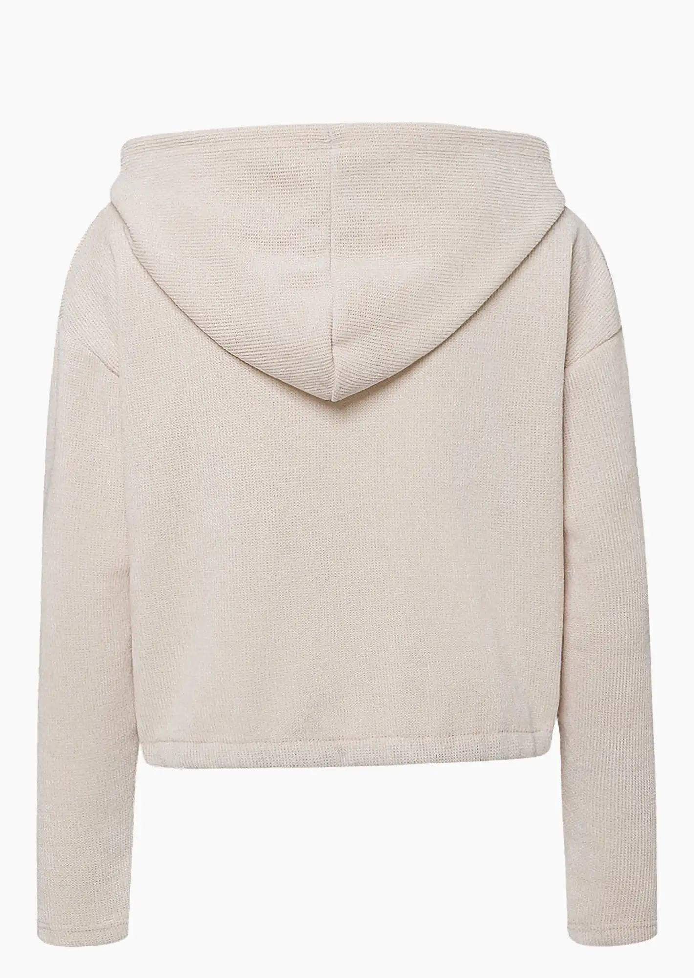 Cordjacke cropped, crema