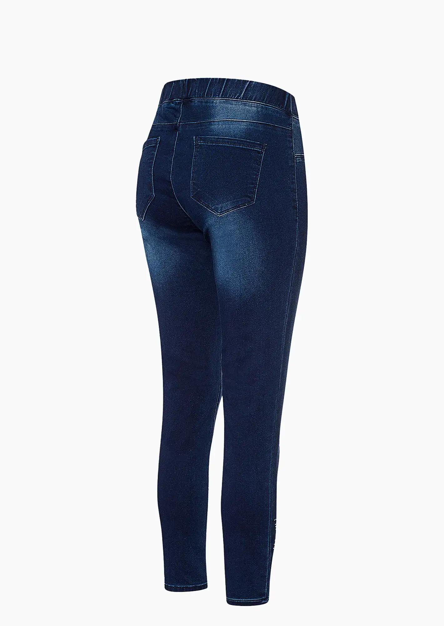 Jeggings 'Sterne', dark blue denim