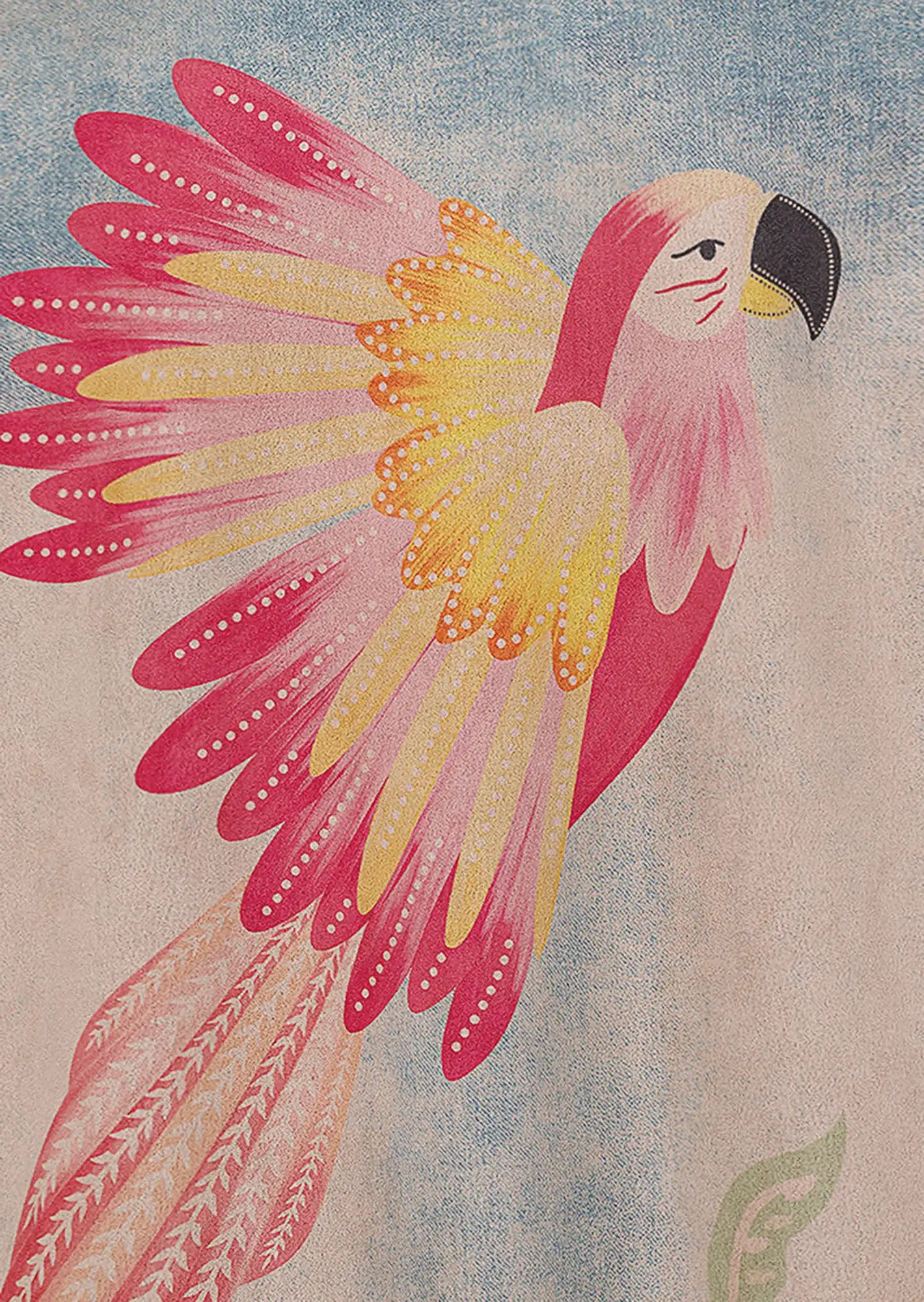 Mantel 'Bird', eiskristall