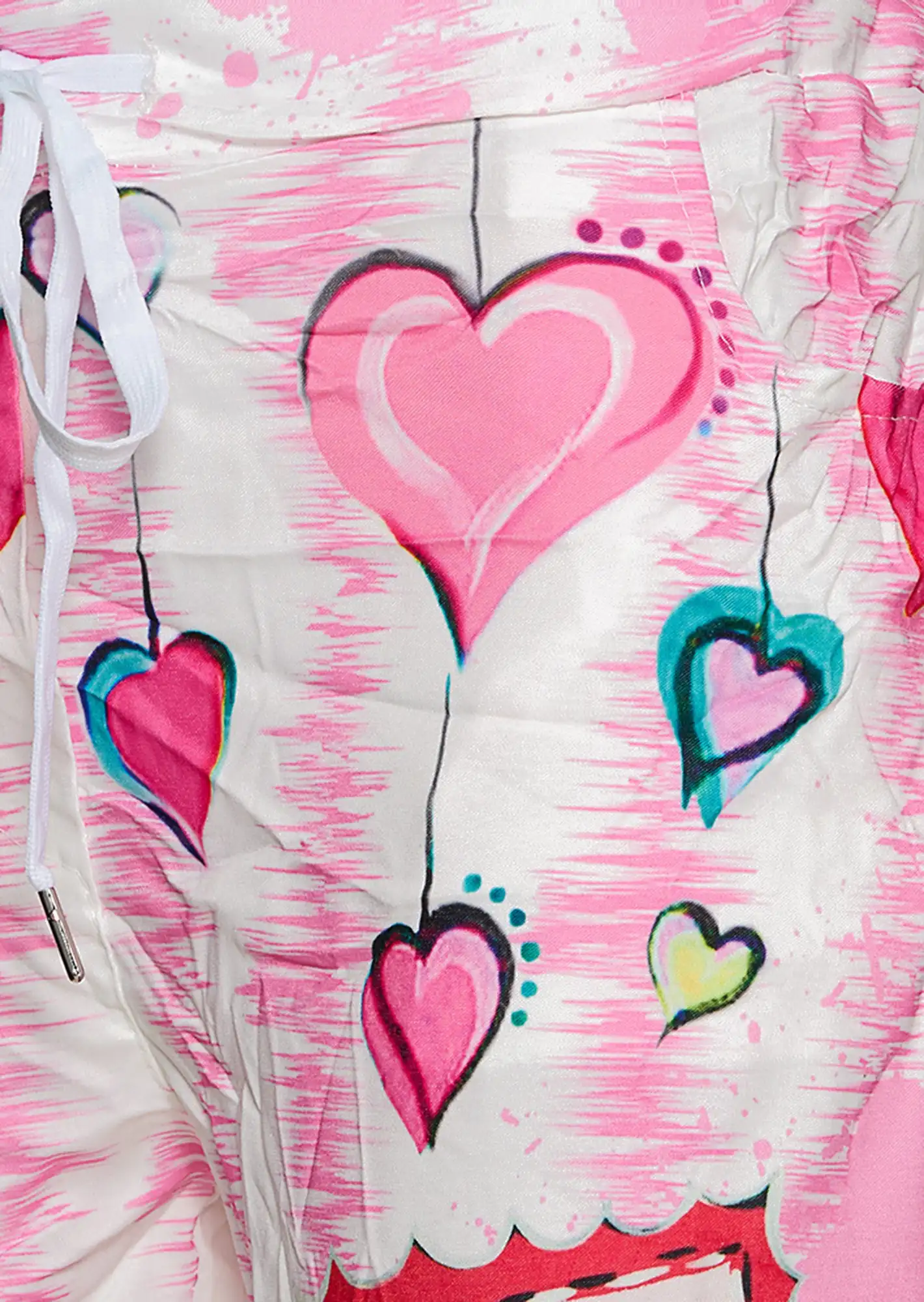 Joggpants mit Print, pink