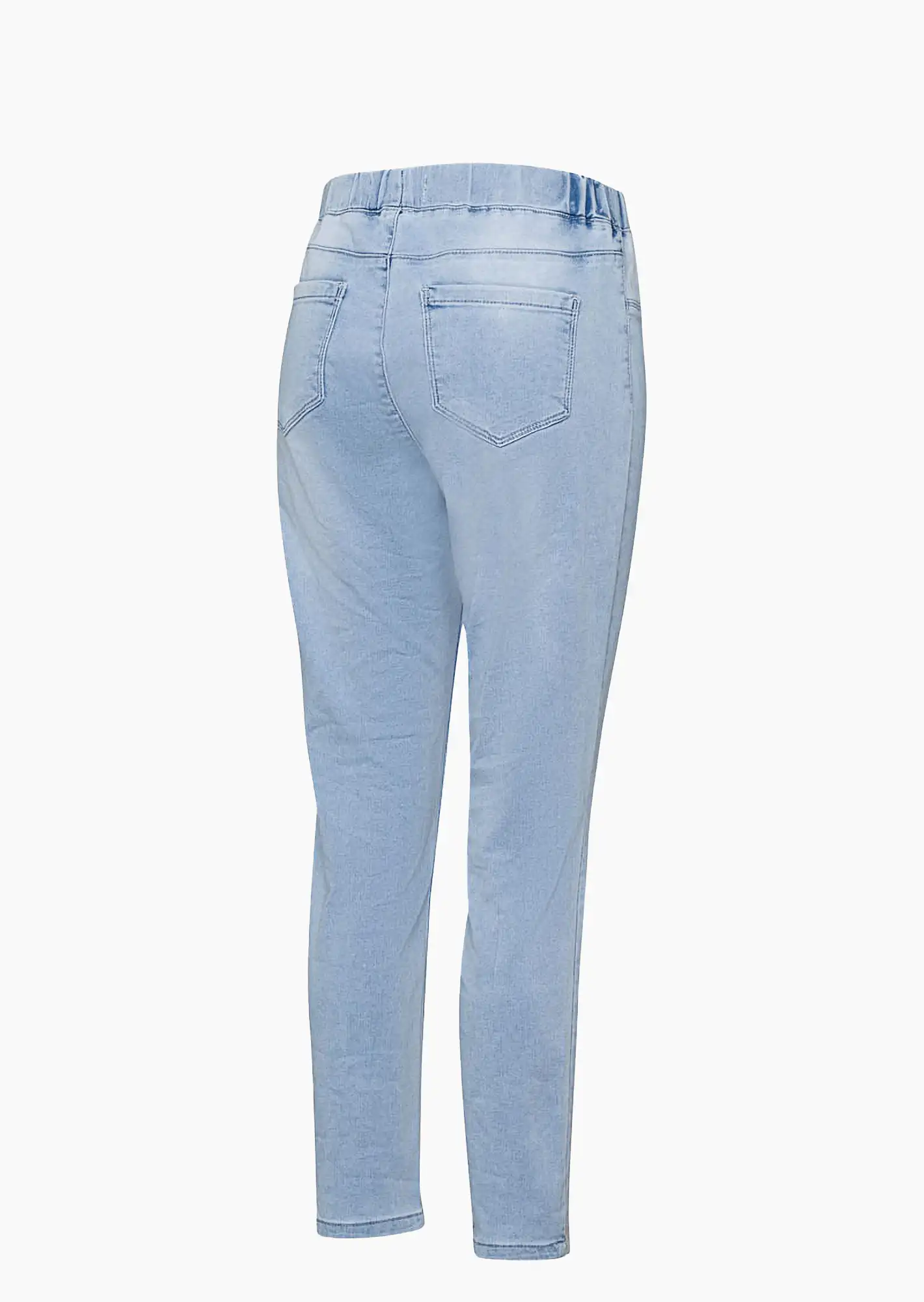 Jeggings 'Love', bleached denim