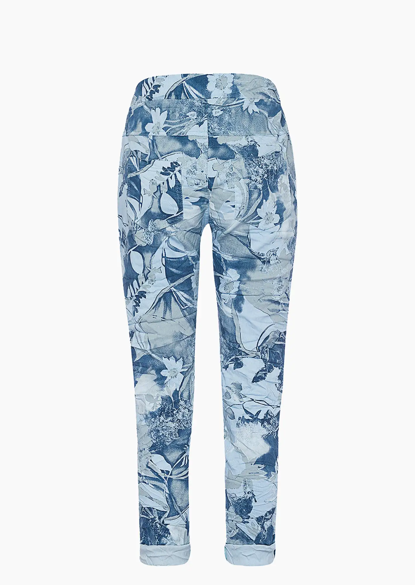 Joggpants im Alloverprint, eiskristall