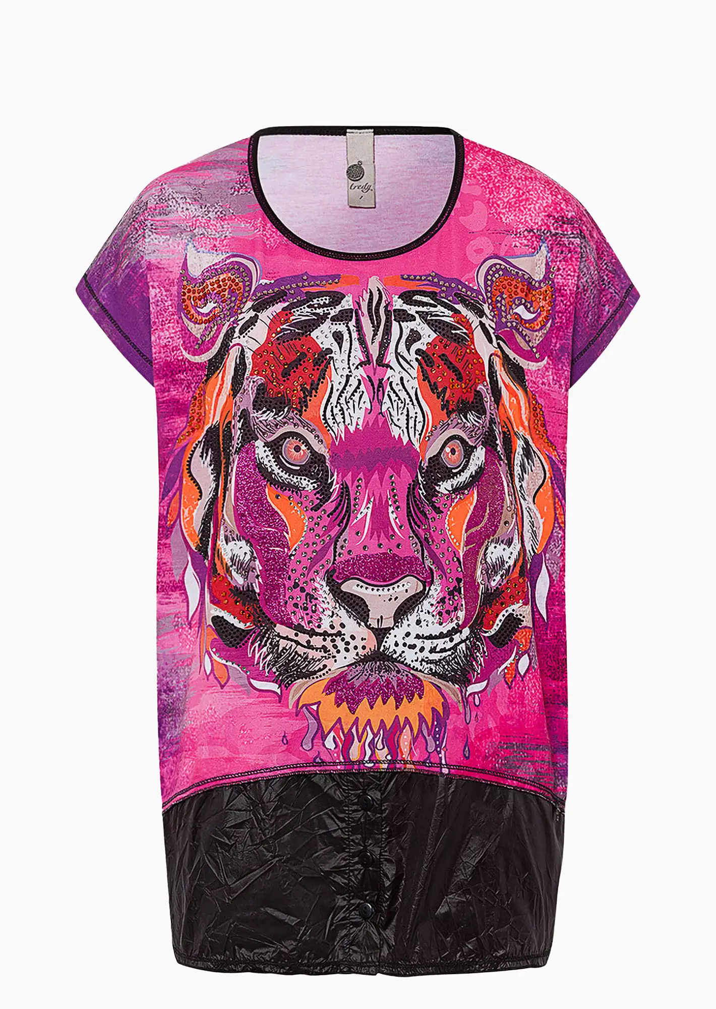 Shirt 'Tiger', very berry