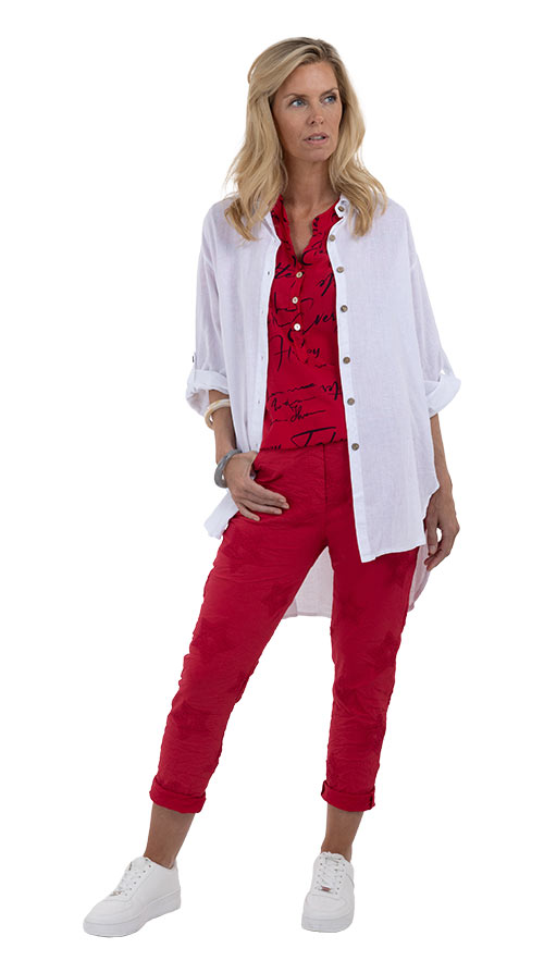 Red & white