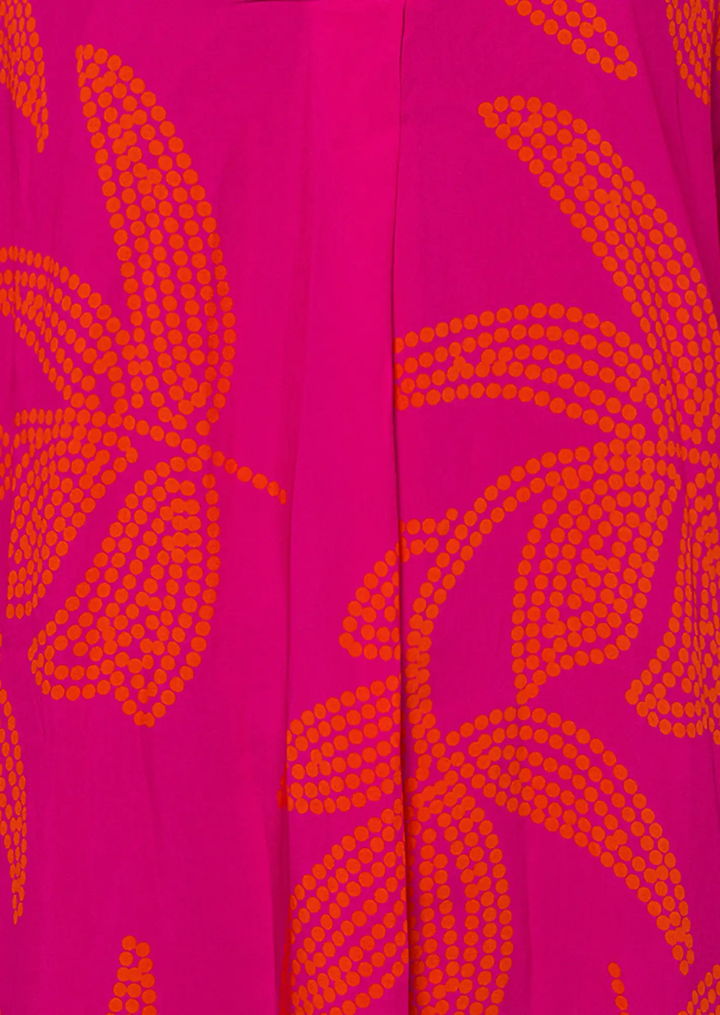 Kleid im floralen Alloverprint, pink