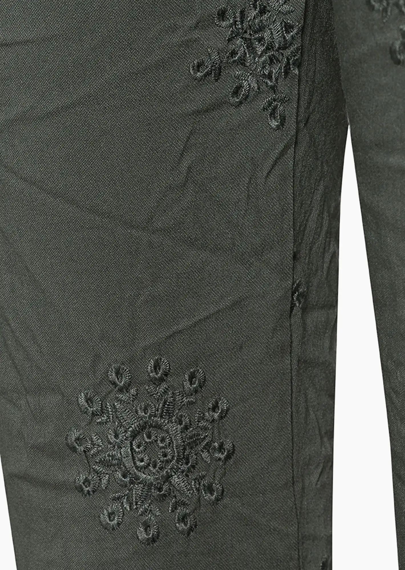 Joggpants mit Stickerei, khaki