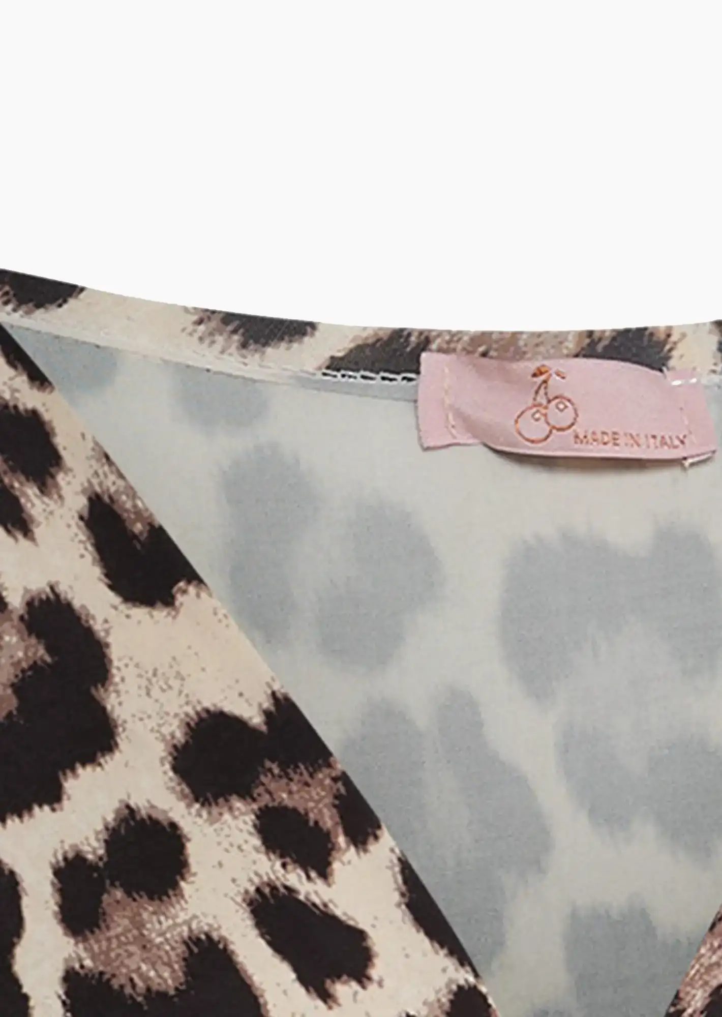 Kleid im Leostyle, cream
