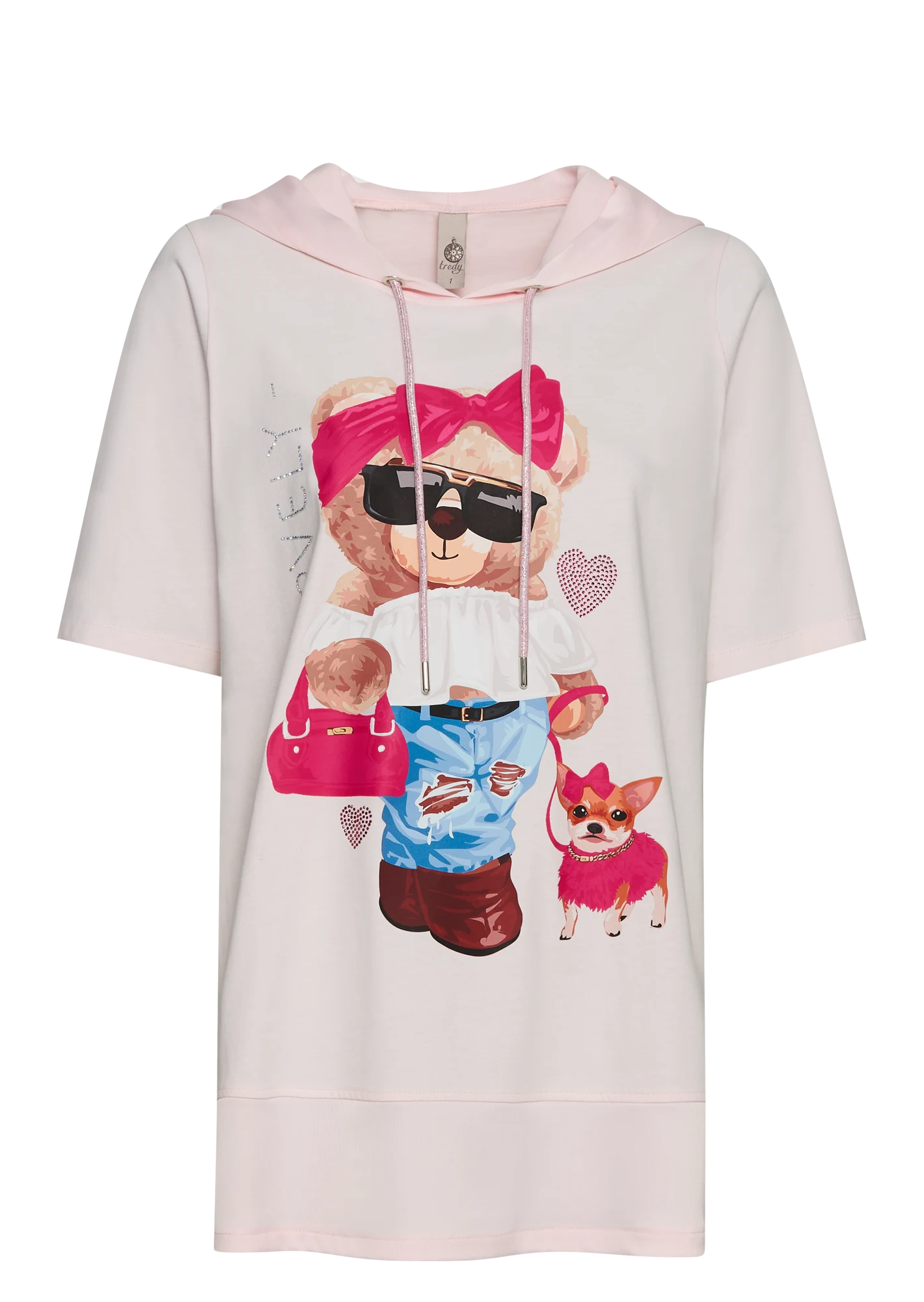 Shirt 'Bärchen', mandelblüte