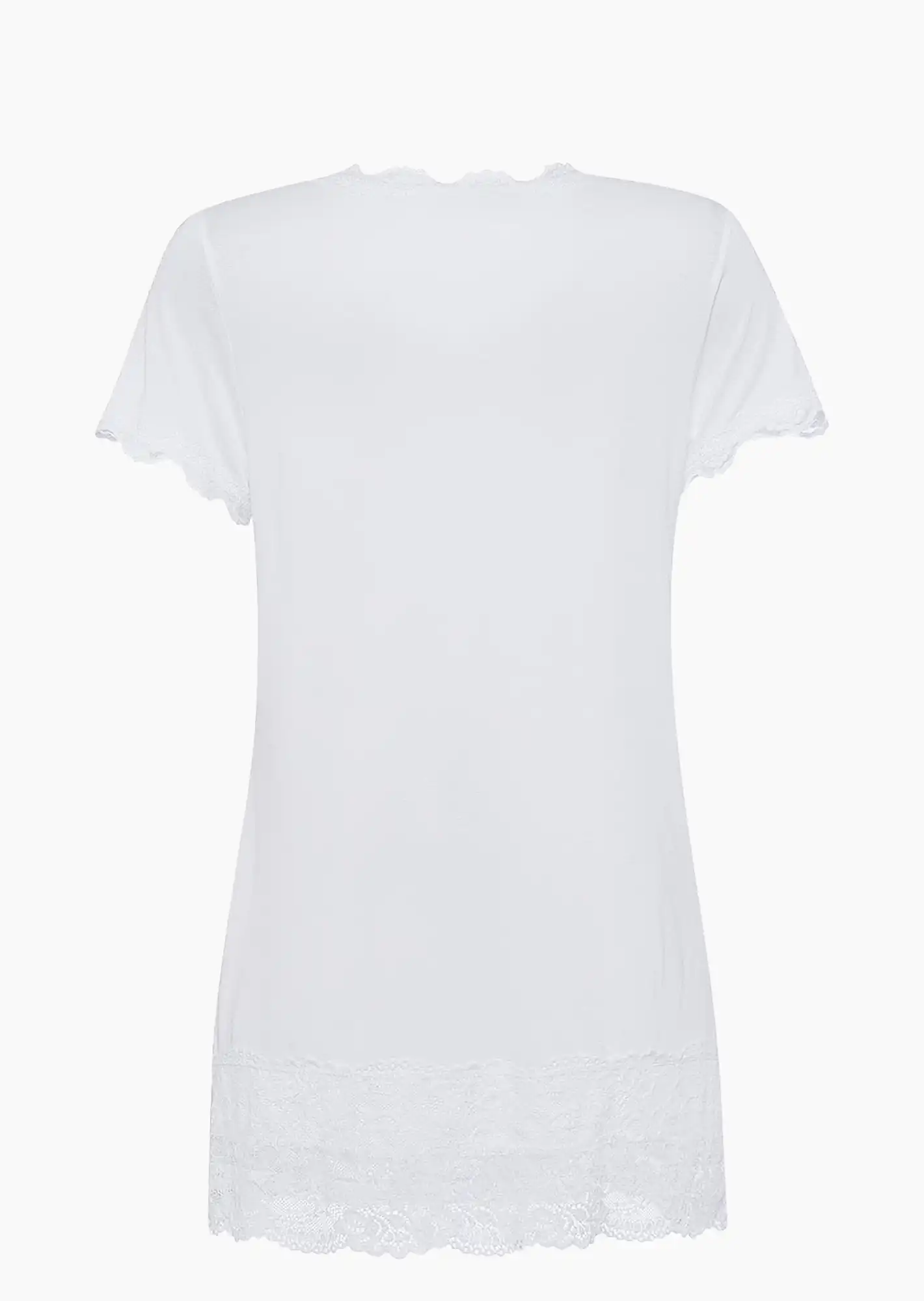 Basic Shirt ANNA, weiß