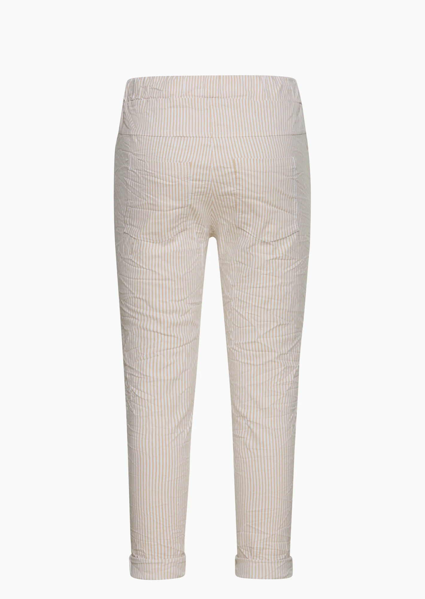 Joggpants gestreift, sand