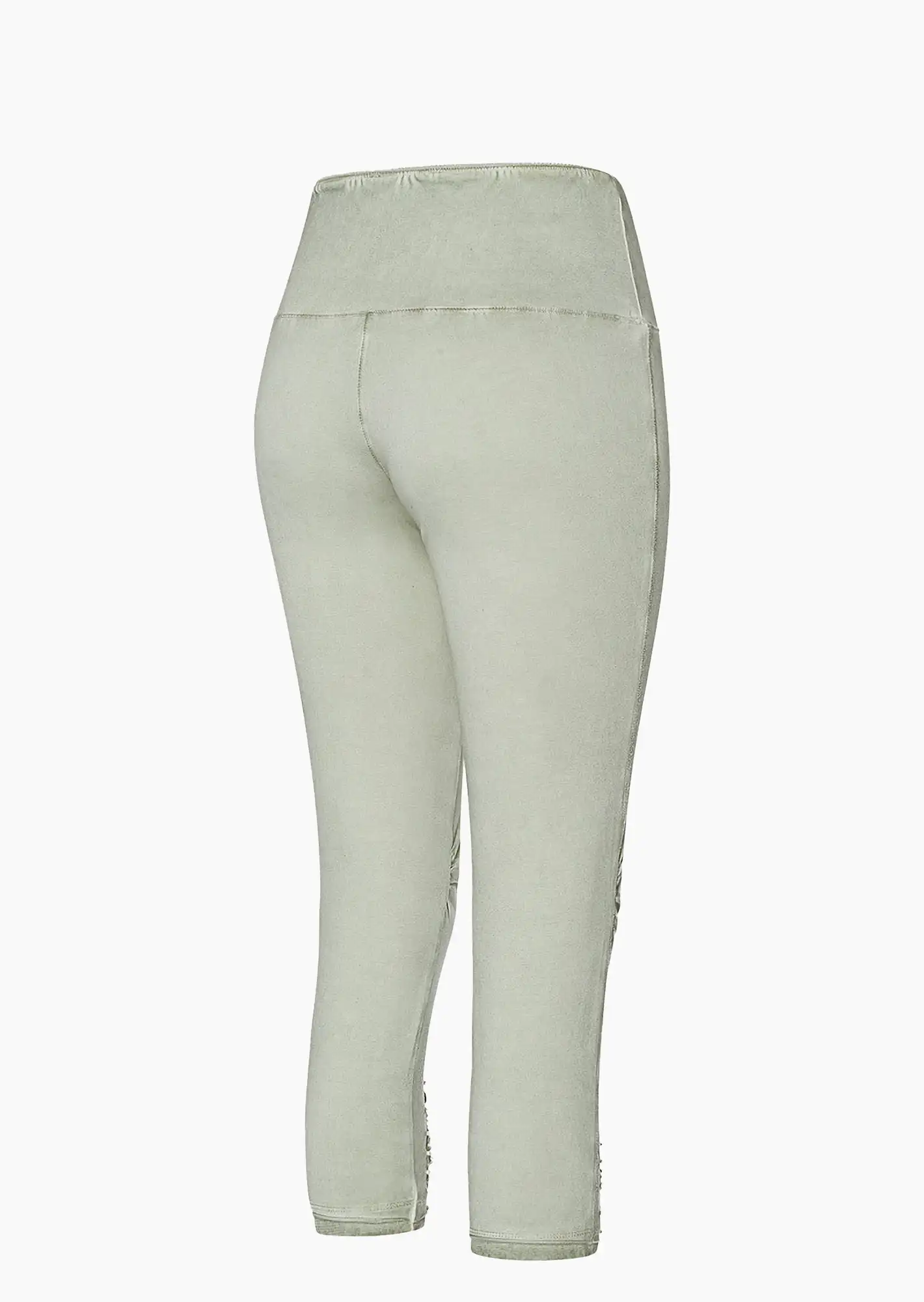 Leggings mit Perlchen, salbei