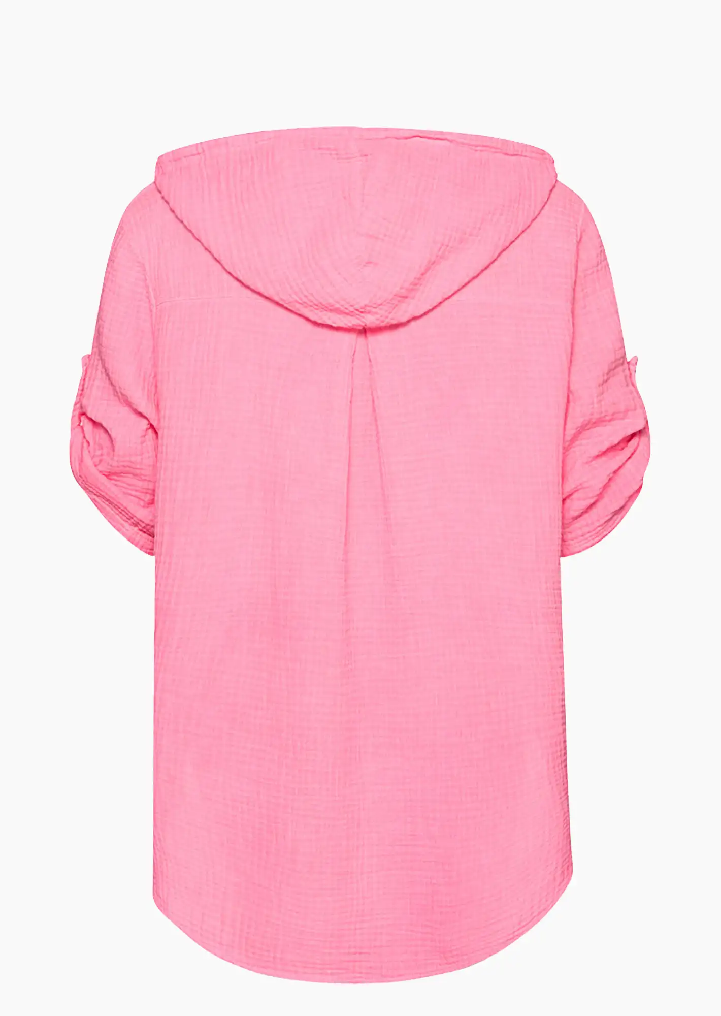 Musselin-Bluse, neonpink